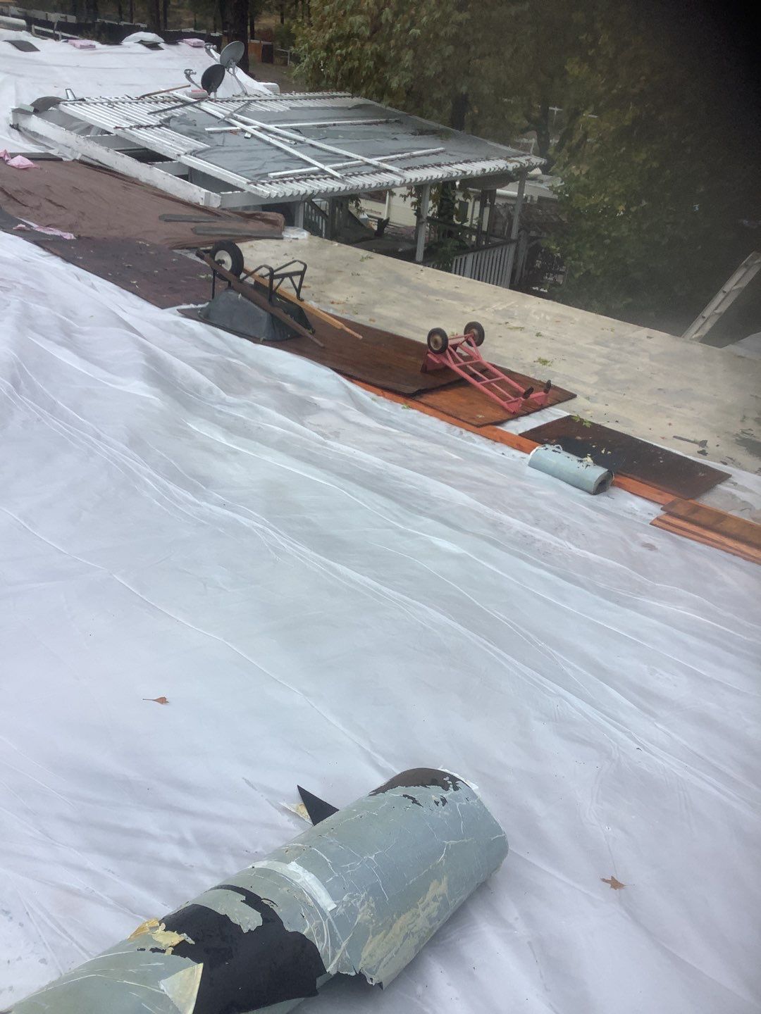 Residential Roofing Installation using Owens Corning Roofing Shingles by Byers Enterprises 