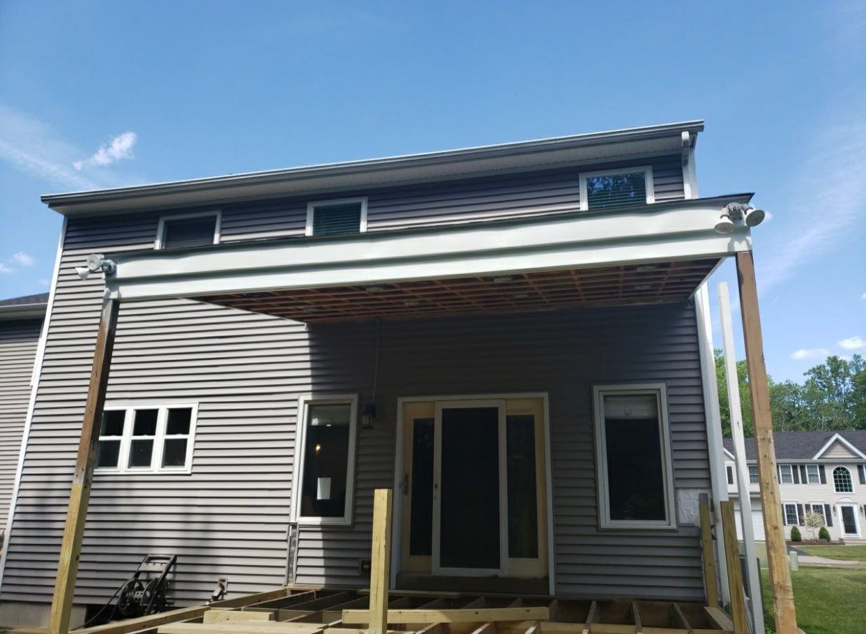 Siding Repair using Certainteed Monogram 4" Double 4 by A Plus Exterior