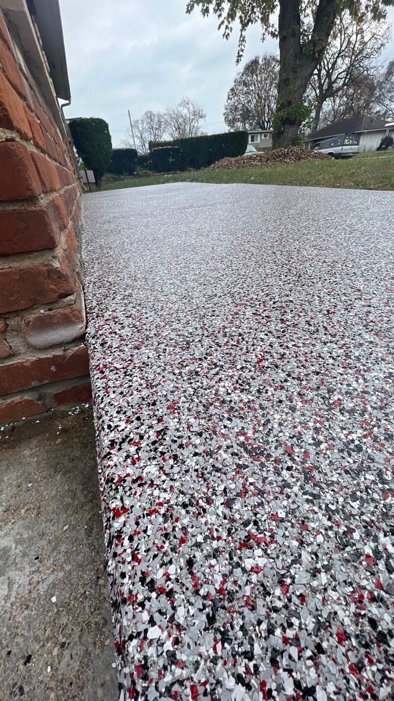 Patio Installation using Buckeye by Your1DayFloor.com