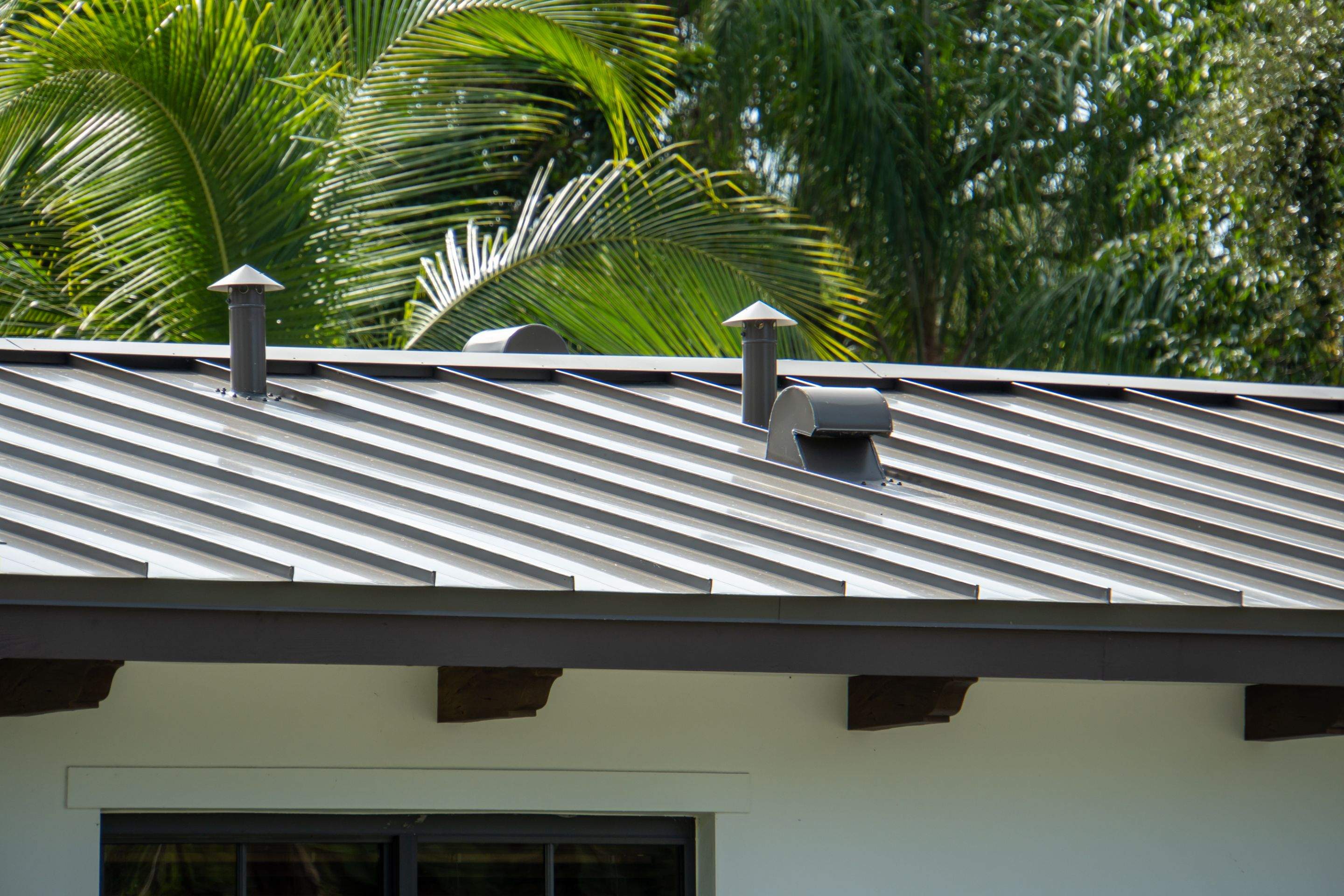 Metal Roof - Galvalume - Medium Bronze by Istueta Roofing
