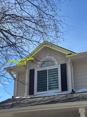 Targeted Exterior Siding and Cedar Trim Replacement in Omaha