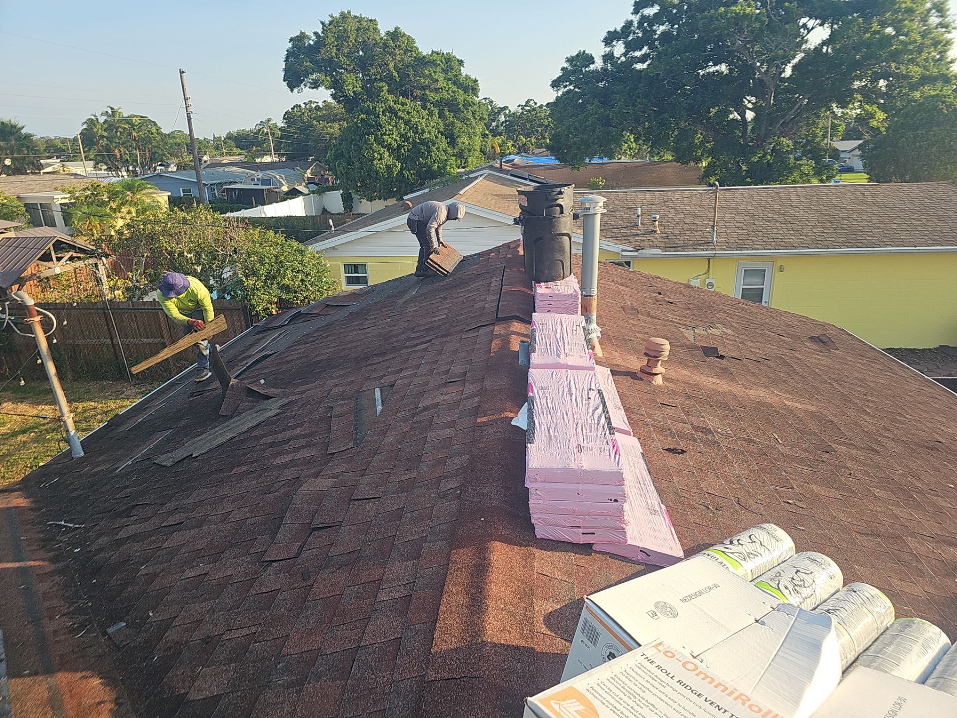 Project in Pinellas Park 33782 by Mitchell Roofing Company LLC 