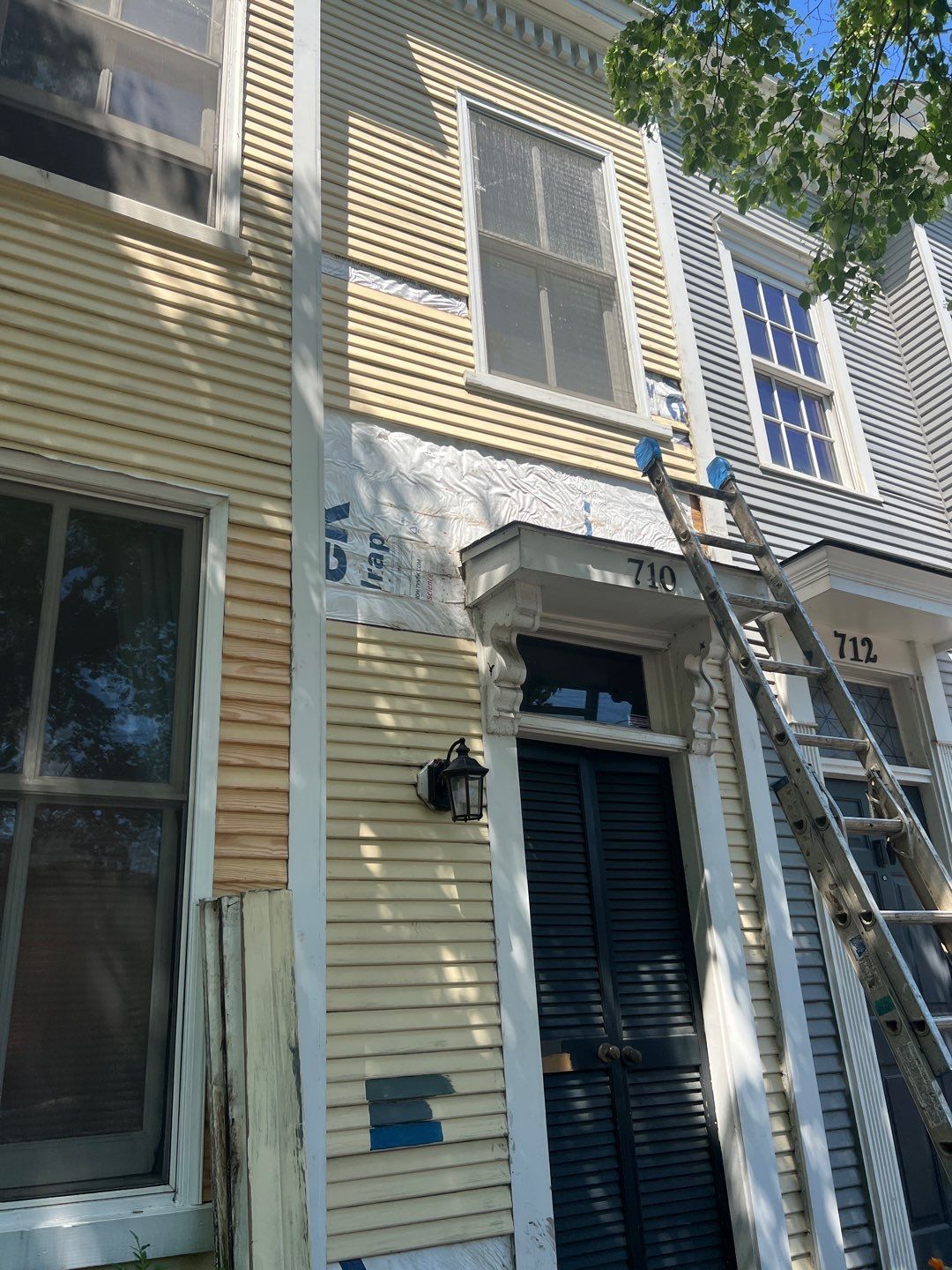 Alexandria: Siding Replacement with Solid Pine Wood Lap Siding by RM Banning, Inc.