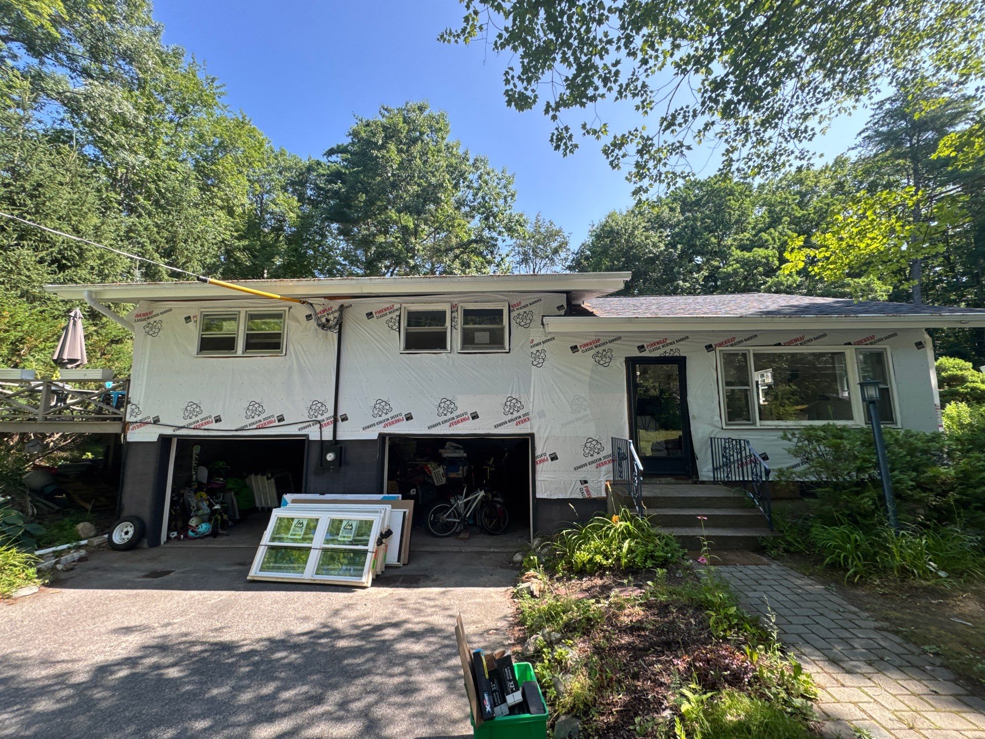 Full Vinyl Siding, Window & Door Replacement Near the Bellamy River in Dover, NH by Compass exteriors