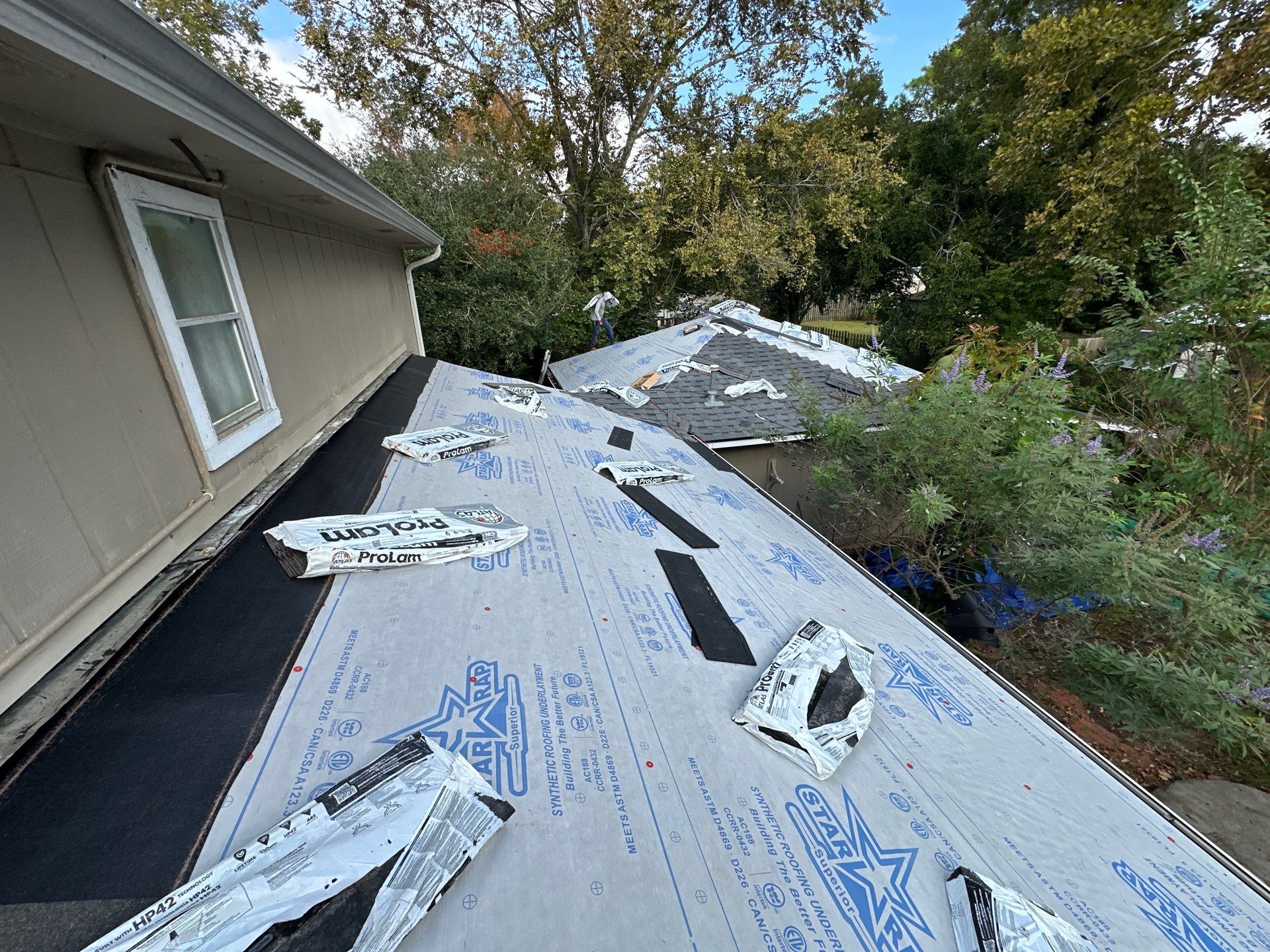Project in Lake Jackson by Motion Roofing