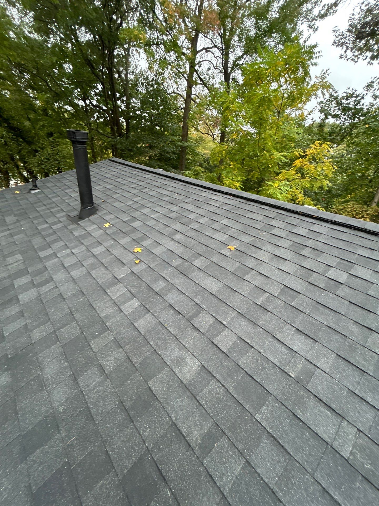 Burke : Residential Roof Replacement with CertainTeed Landmark Pro in Max Def Charcoal Black  by RM Banning, Inc.