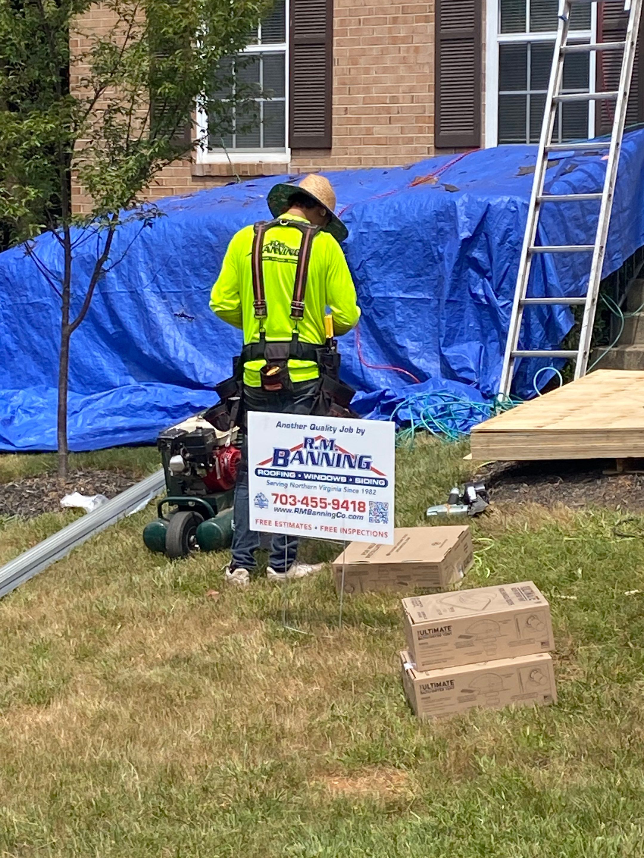 Falls Church: CertainTeed Landmark Pro Designer Shingles in Max Def Pewterwood by RM Banning, Inc.