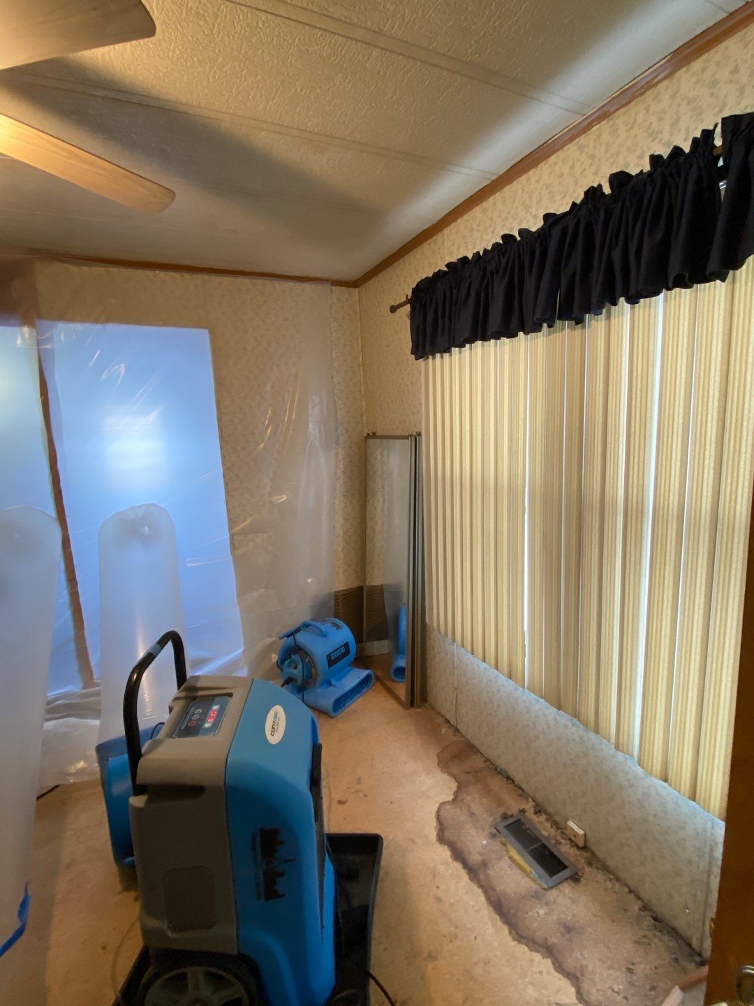 Water Damage in Trailer by Chicagoland Water Medics