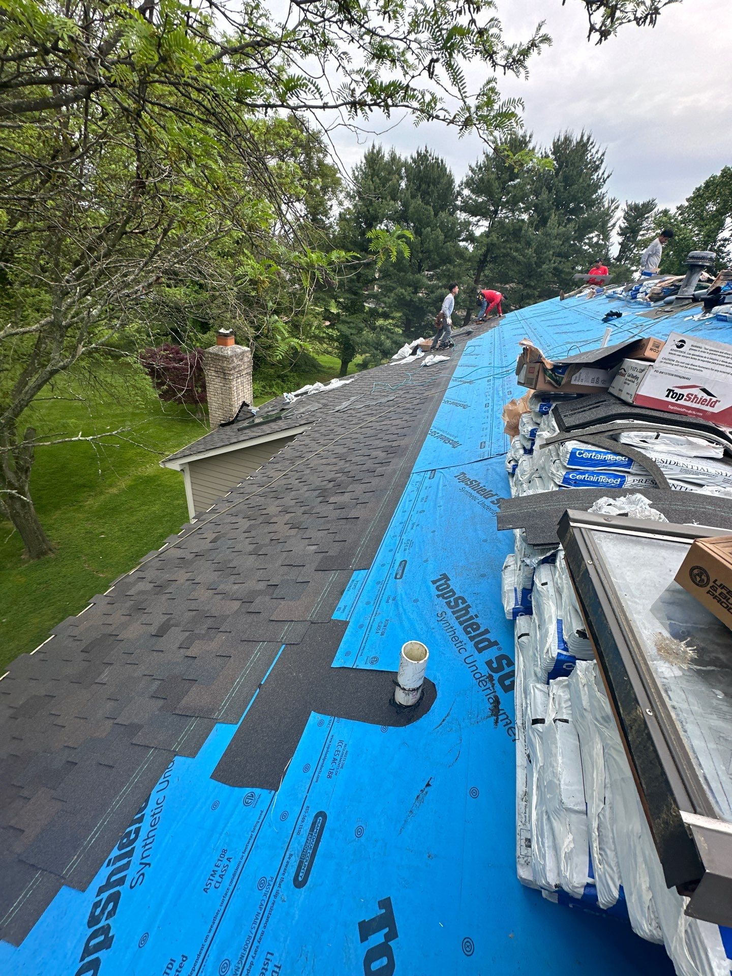 Designer Shingle Roof Replacement in Baltimore, MD • Susan S. by Seipp Roofing, LLC
