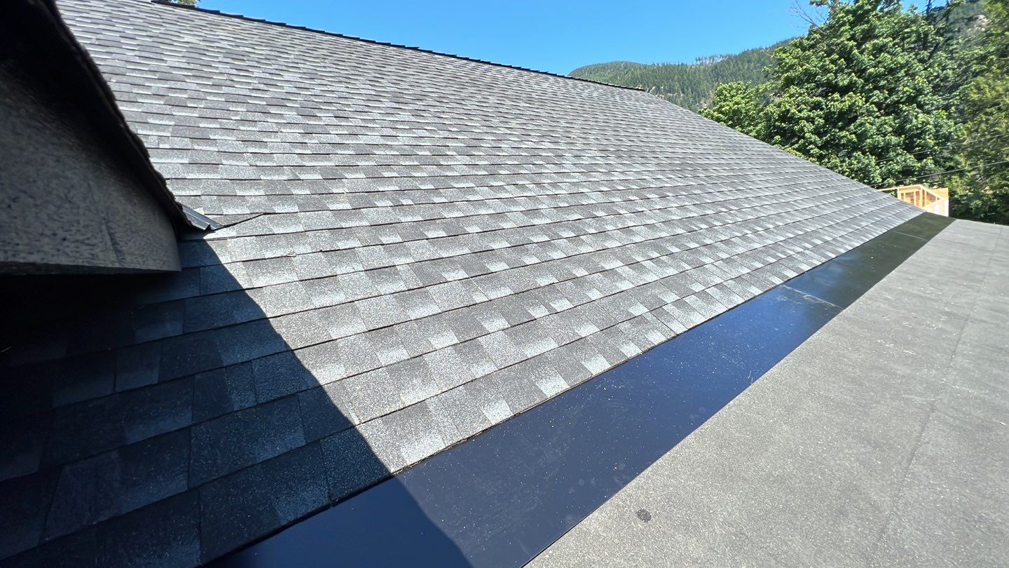 Residential Roofing Installation using GAF Charcoal HDZ by Top Notch Roofing Inc