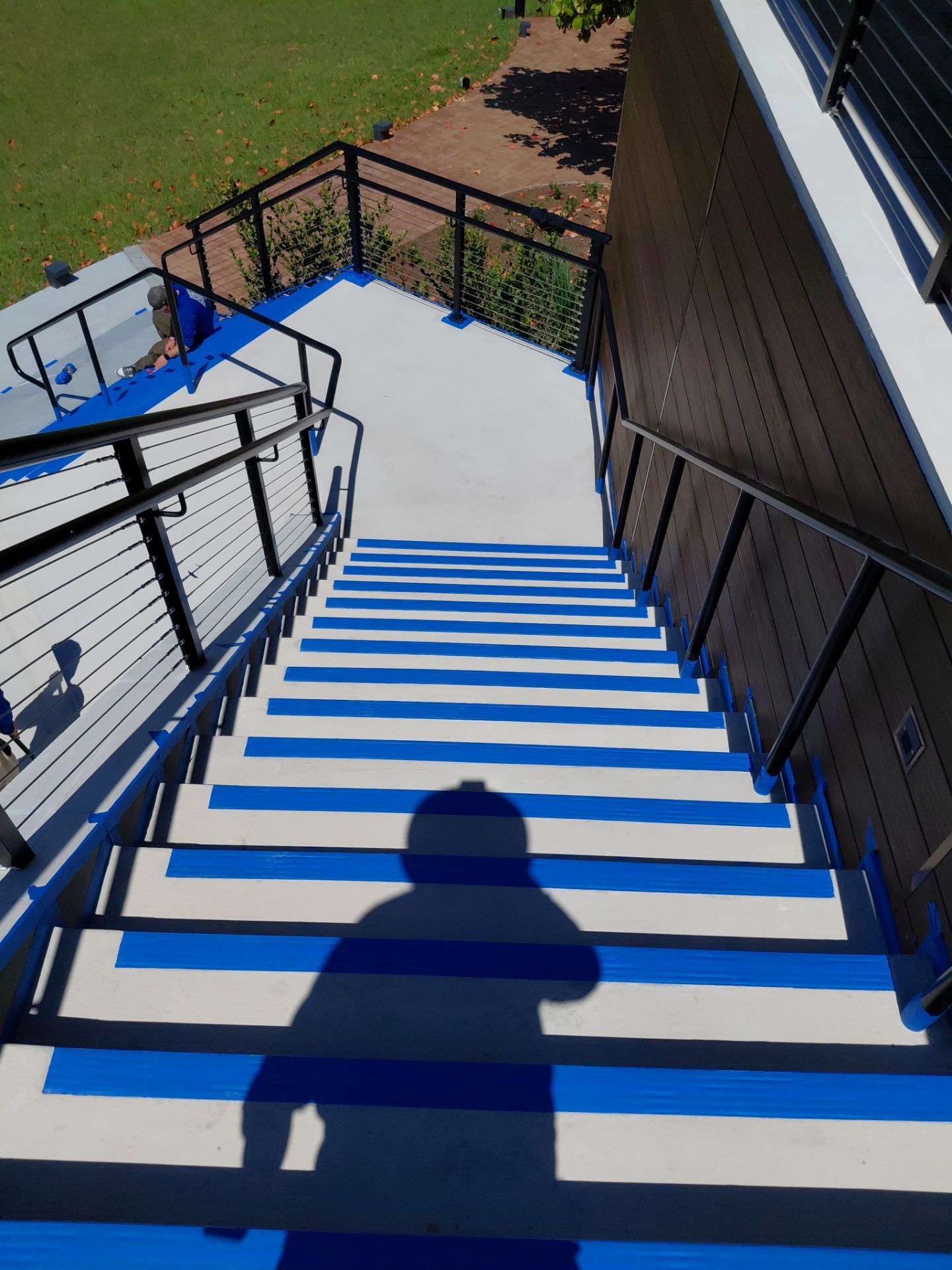 Painted Exterior Steps by Seamless Surfaces