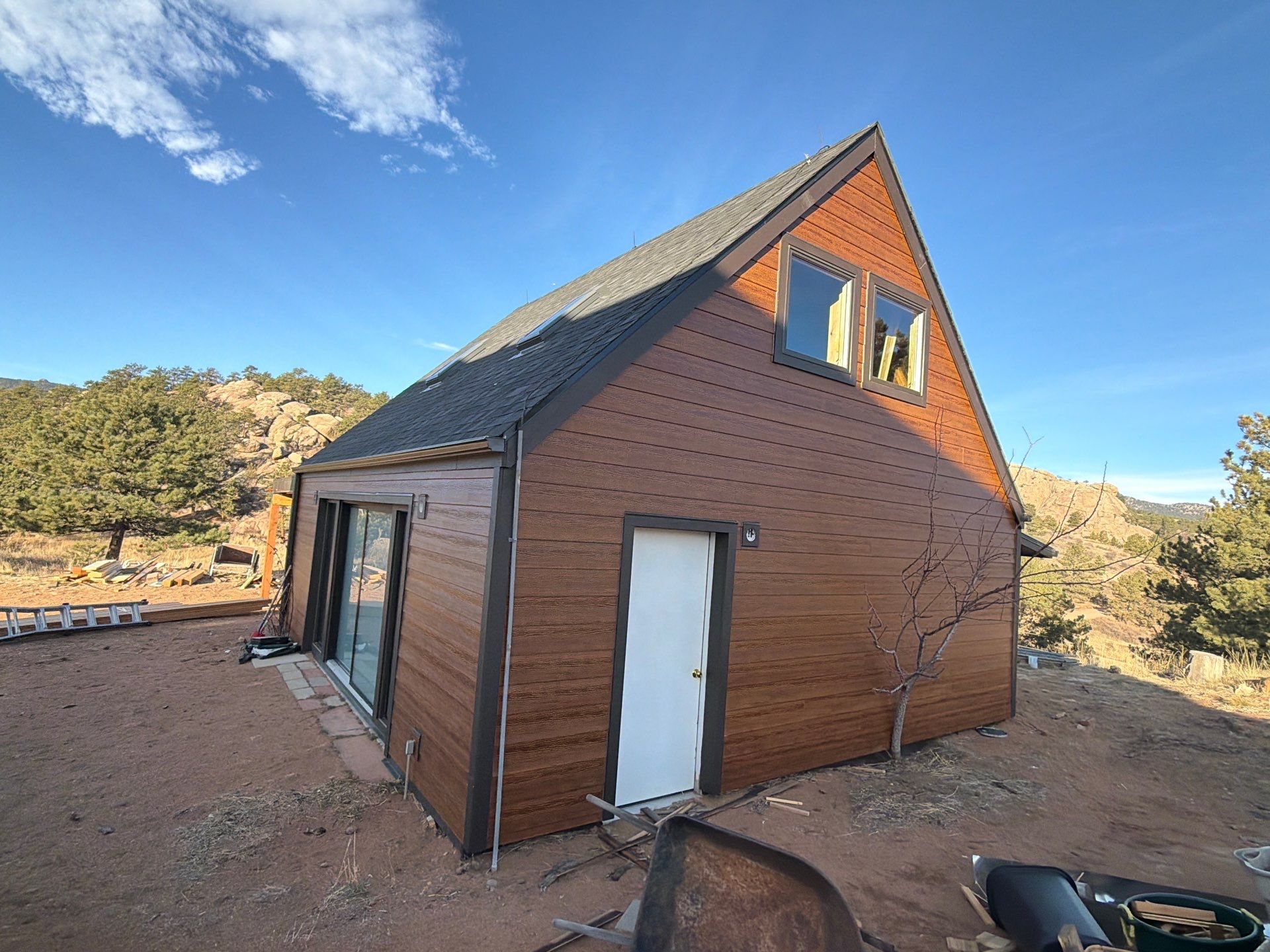 Project in Lyons by Ideal Siding Boulder
