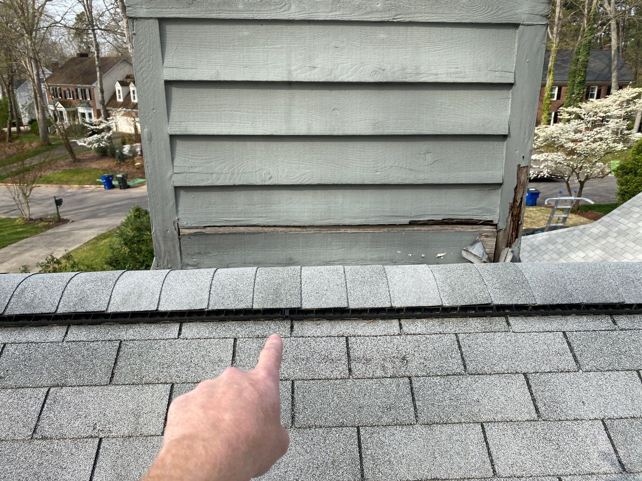 Roof Repairs/Chimney Siding  by Pro Performance Roofing