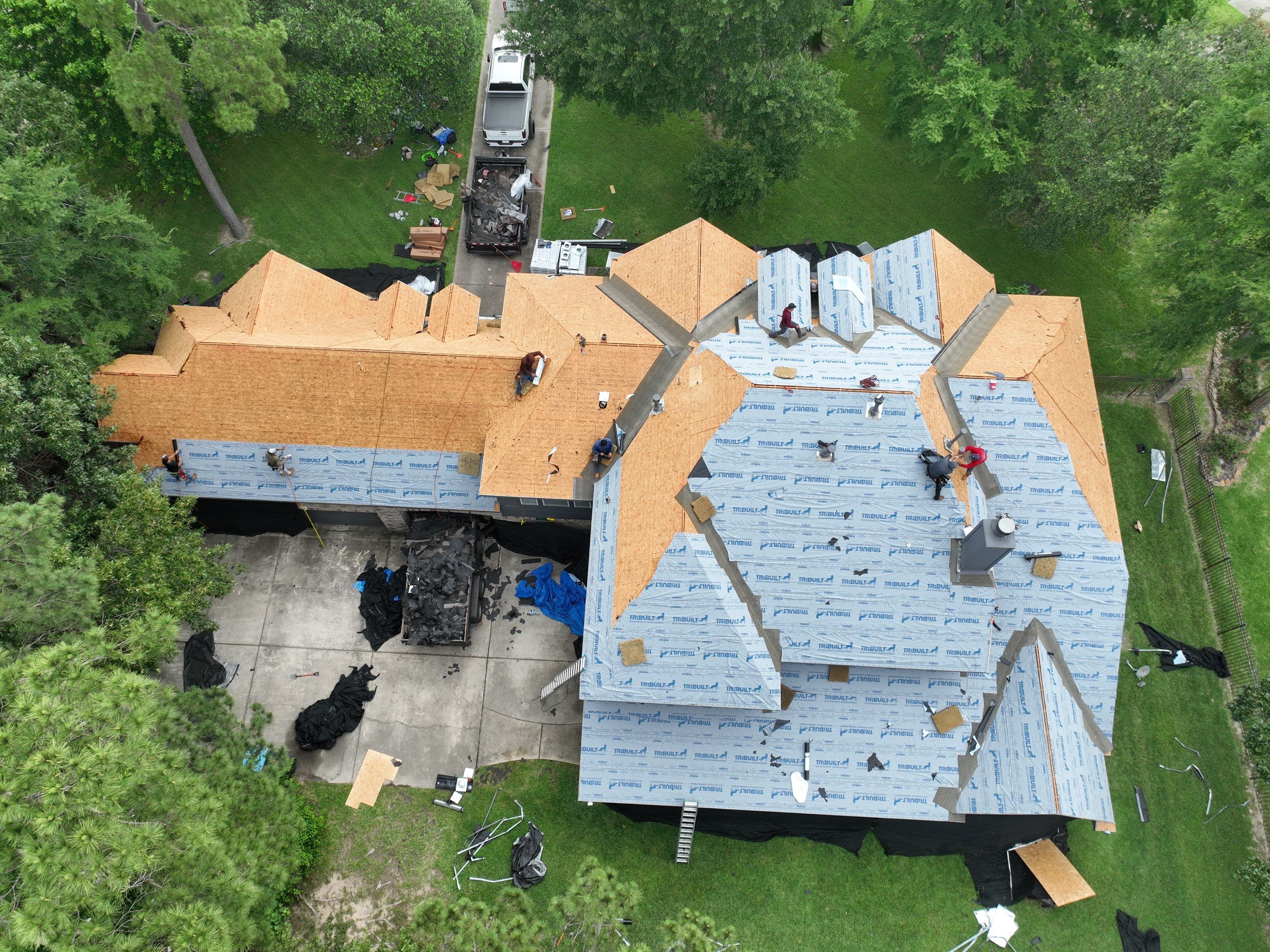 Roof Replacement - The Woodlands Texas by Roof Concepts Construction