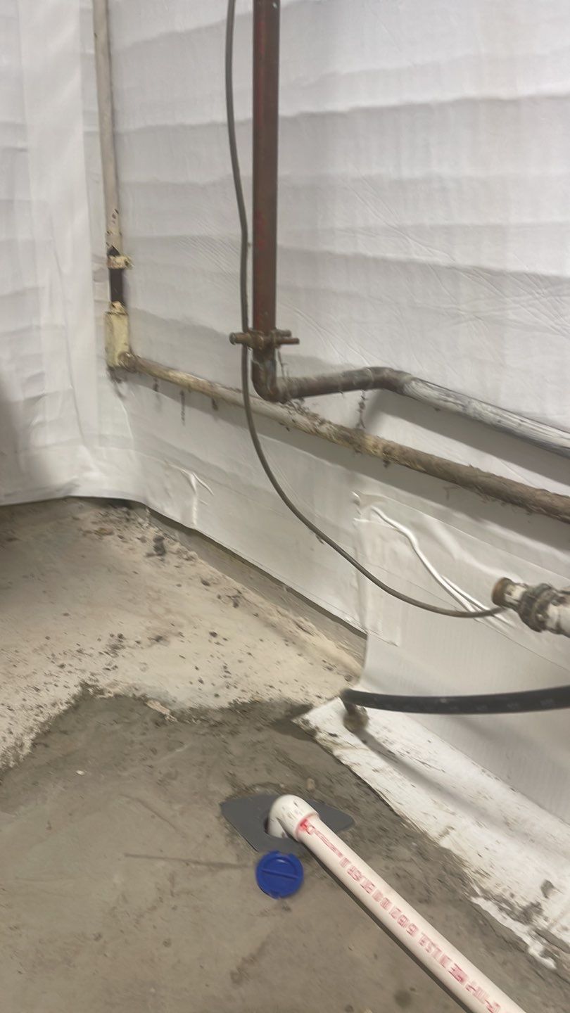 Interior Waterproofing with Steel Beam Reinforcement and Brick Tuckpointing by Toledo Basement Repair