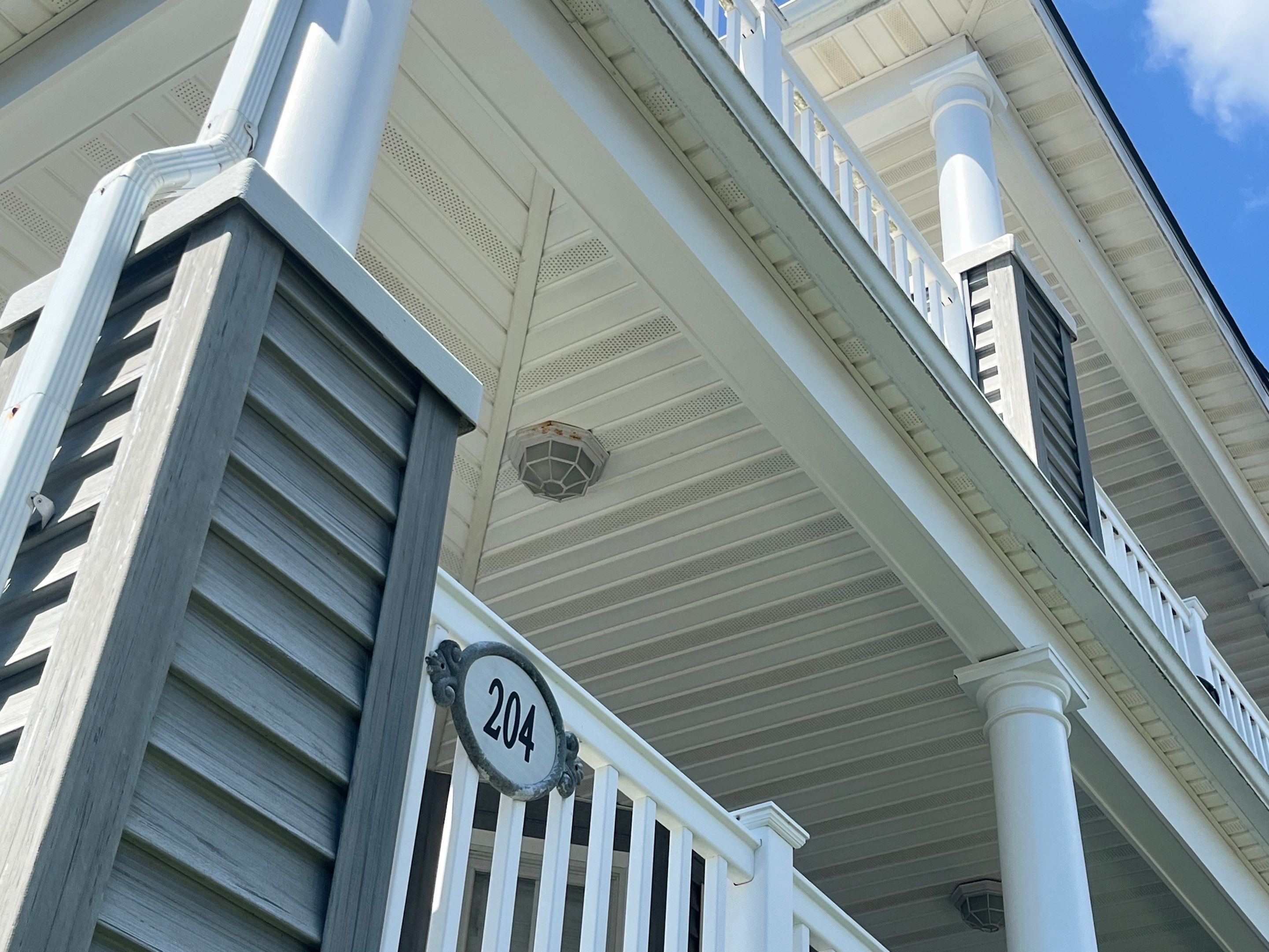 Exterior painting - Columns & Beams Ocean City, NJ by FreshCoat Works LLC