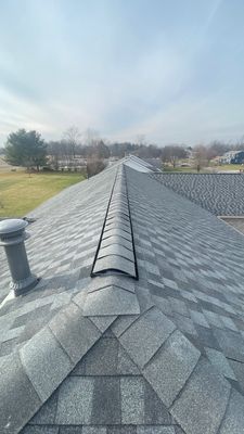 Residential Roofing Installation using GAF Timberline HDZ Nantuckey Morning