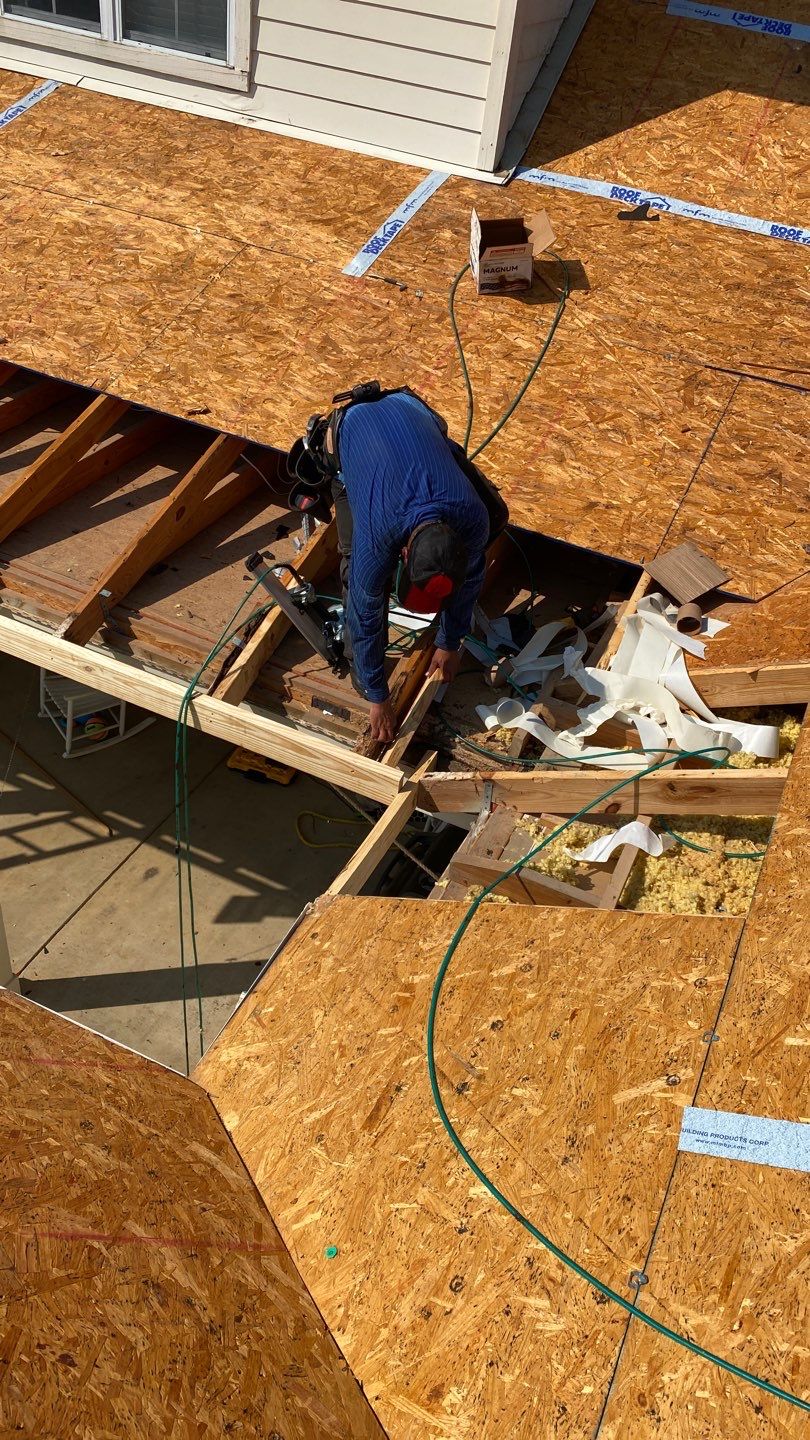 Residential Roofing Installation using Roof Replacement by American Roofing & Construction LLC