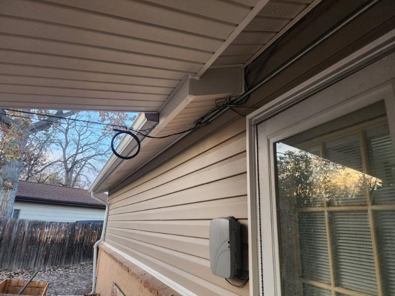Vinyl siding installation  by United Windows and Siding LLC