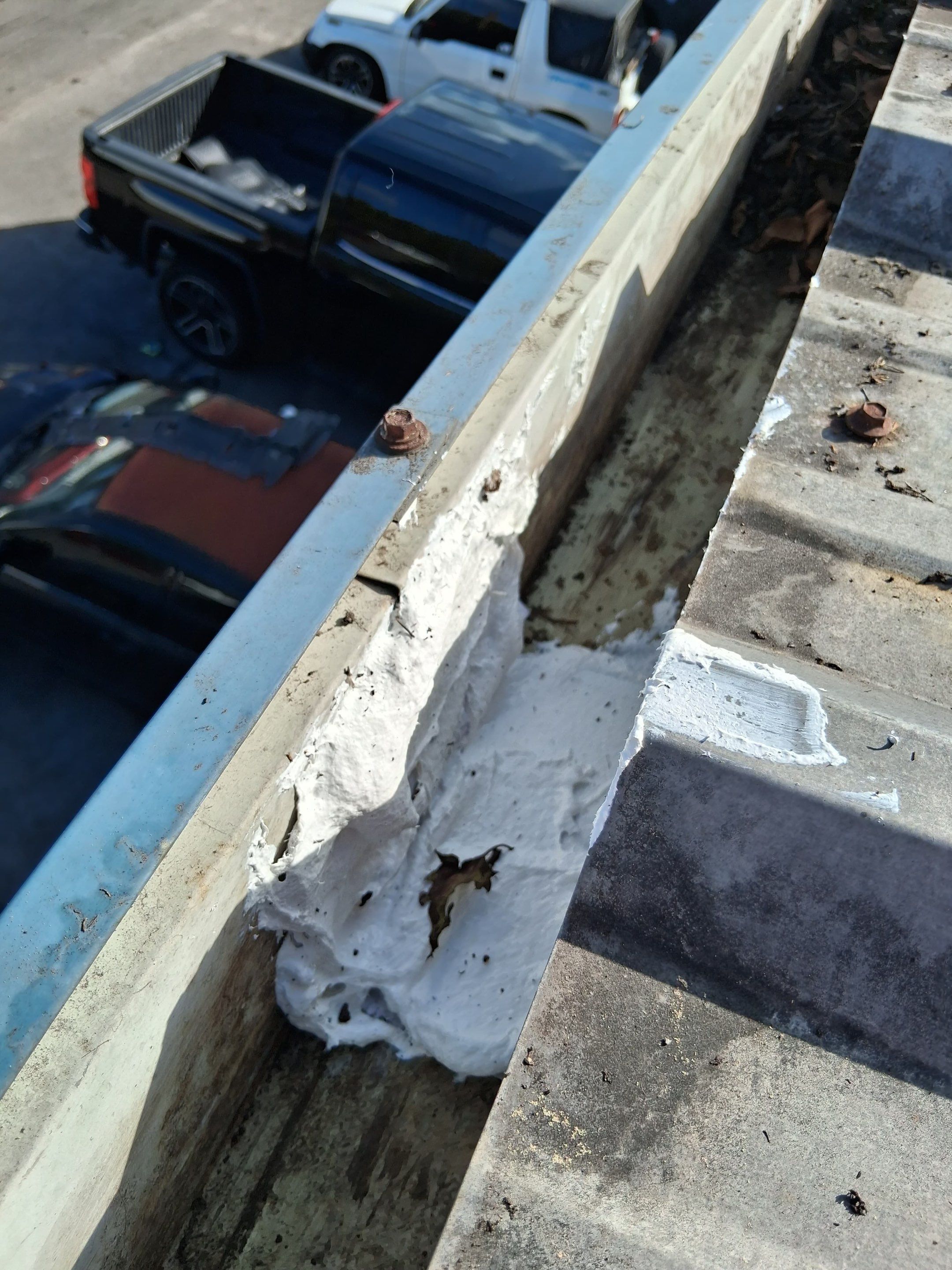 Clean Gutters and Seal Seams in Lakeland FL by Gutter Professors