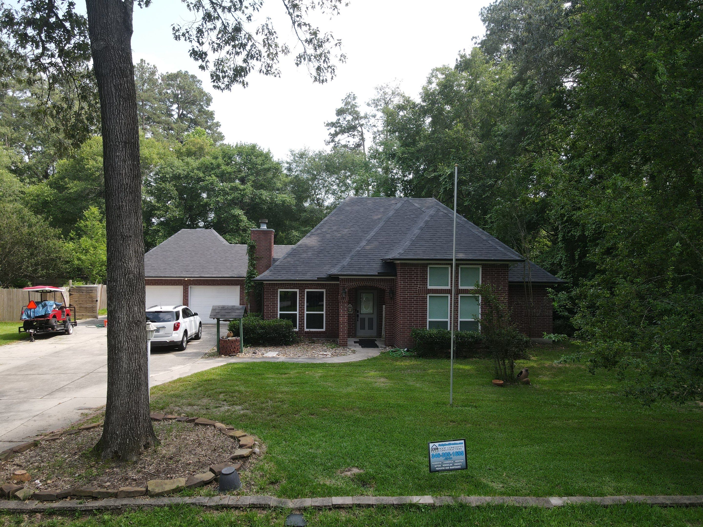 Residential Roofing Installation using Malarkey Vista Impact Resistant by Roof Concepts Construction