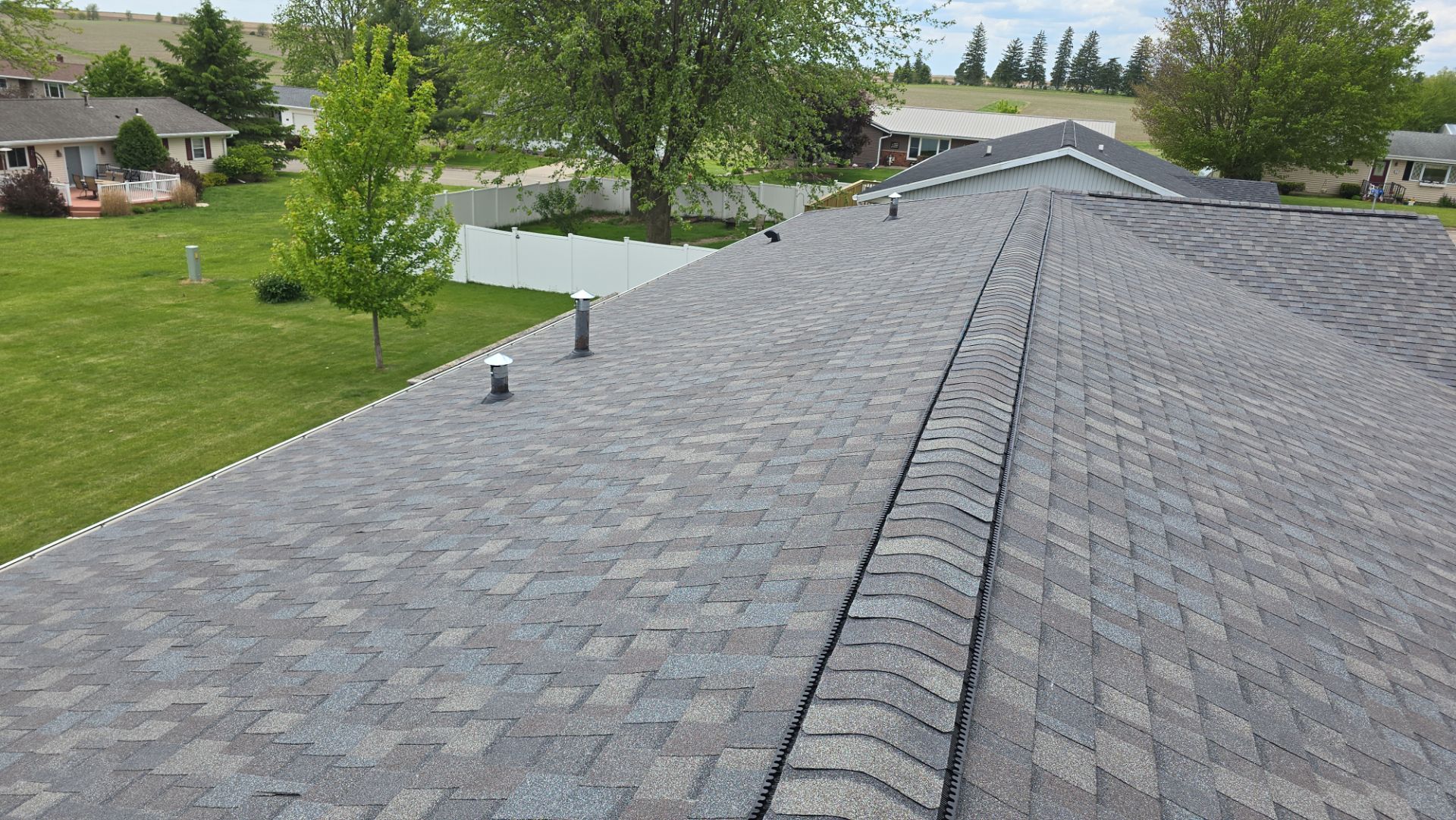 Project in Belmont by Anytime Roofing LLC 