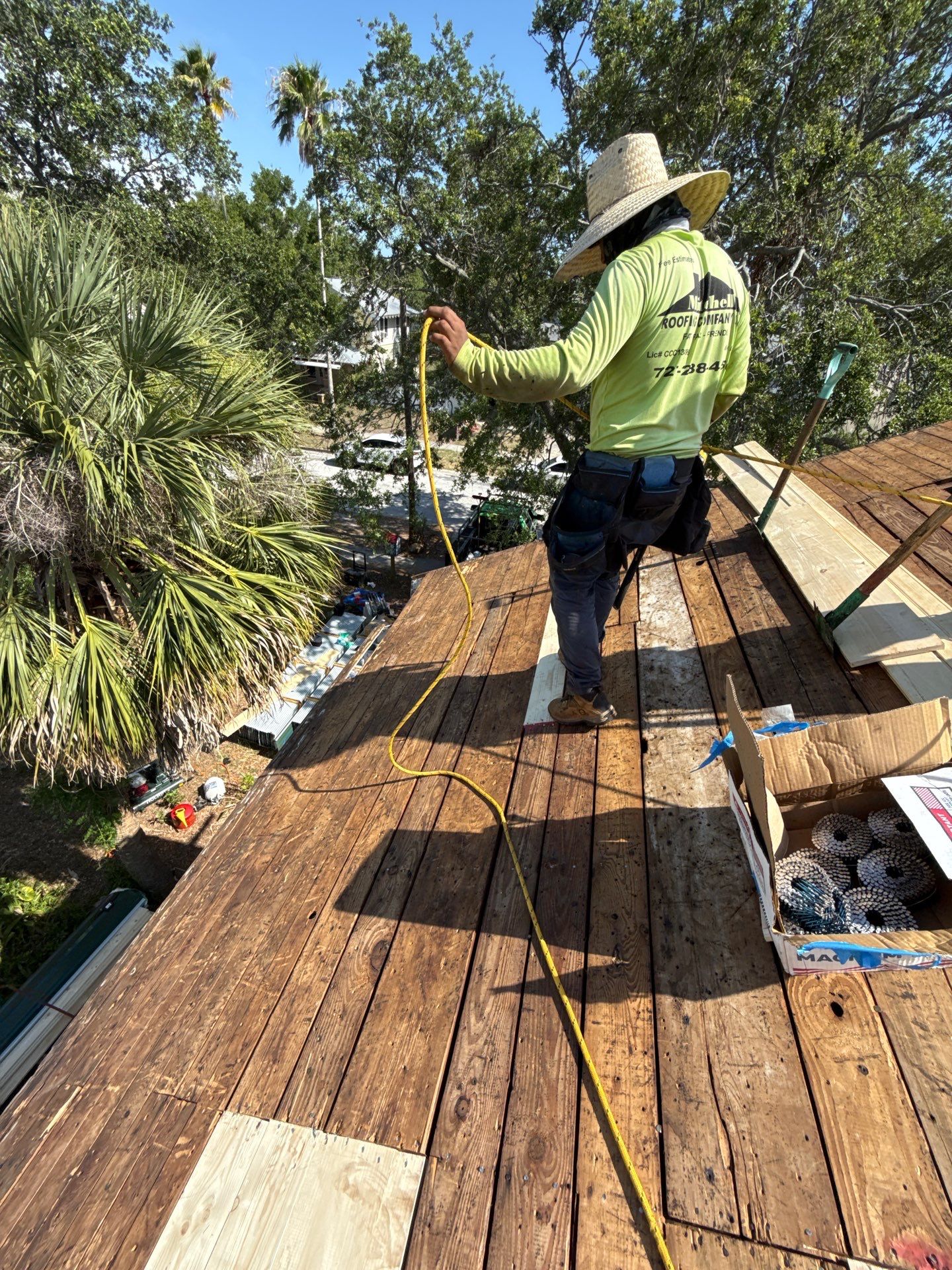 Project in St. Petersburg by Mitchell Roofing Company LLC