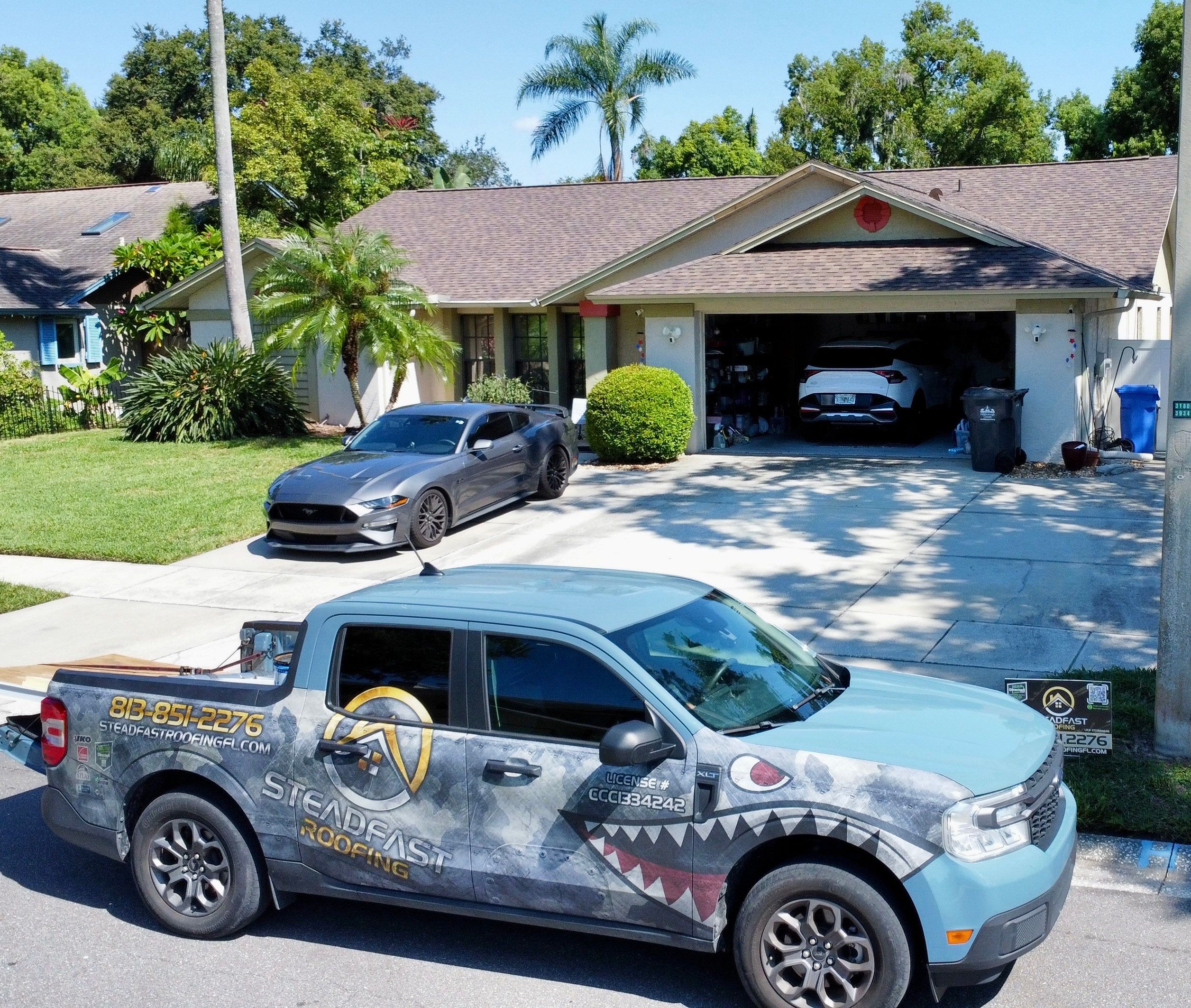 Roof Replacement in Valrico, FL. by Steadfast Roofing 