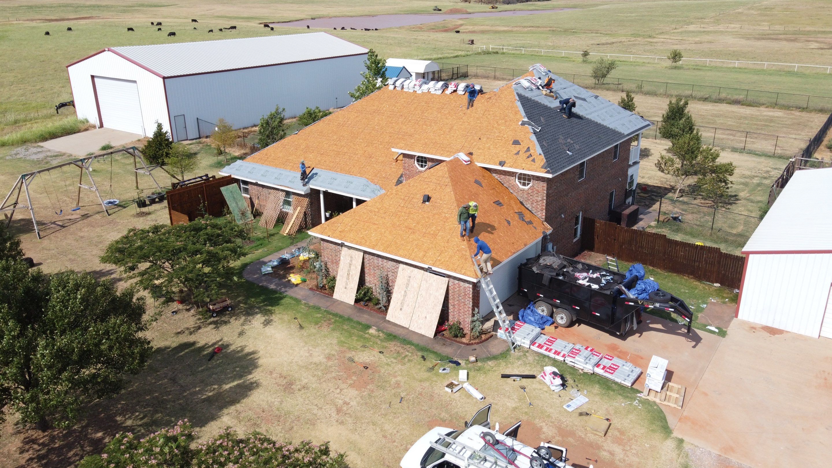 Residential Roofing Installation using GAF Armor Shield II by A & H Roofing and Contracting
