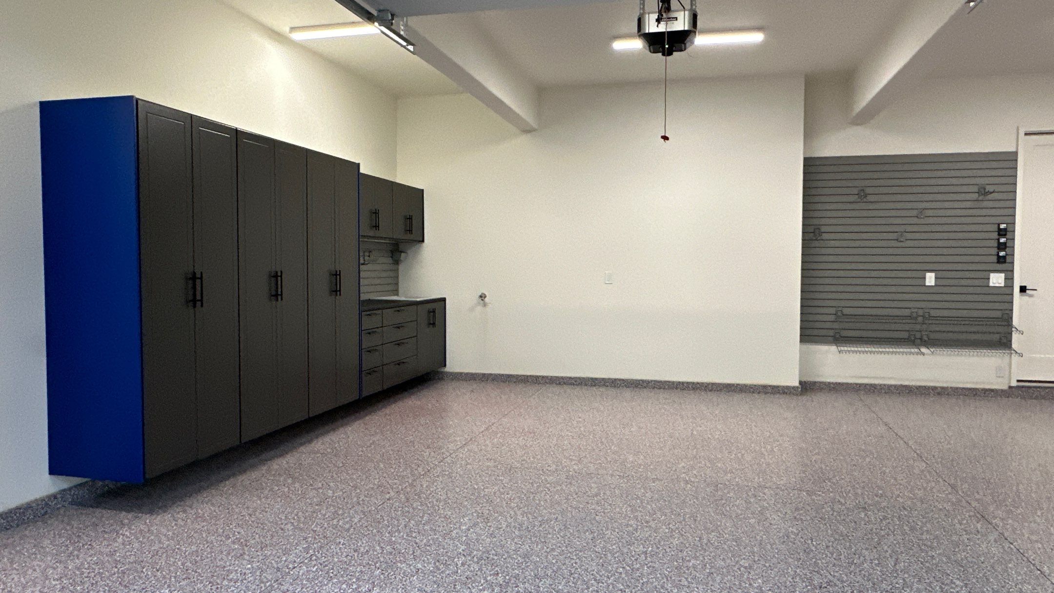 Look Tanner B. added his beautiful garage storage to his garage by Banner Garage