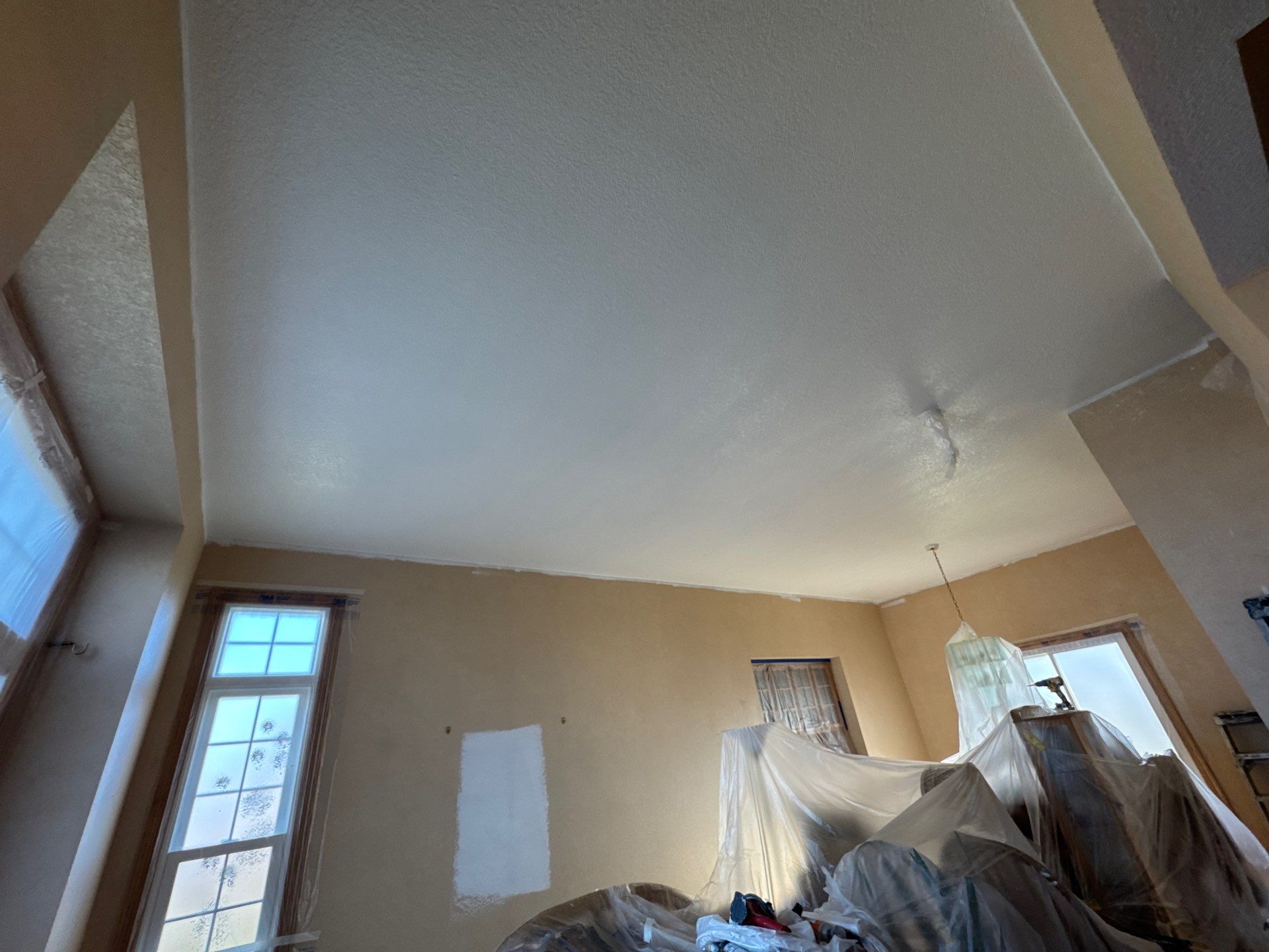 Ankeny Residential Interior | SW Duration in Natural Linen, Velvet Antler Accents & Clary Sage Bath with ProMar Flat White Ceilings by Midwest Paint LLC