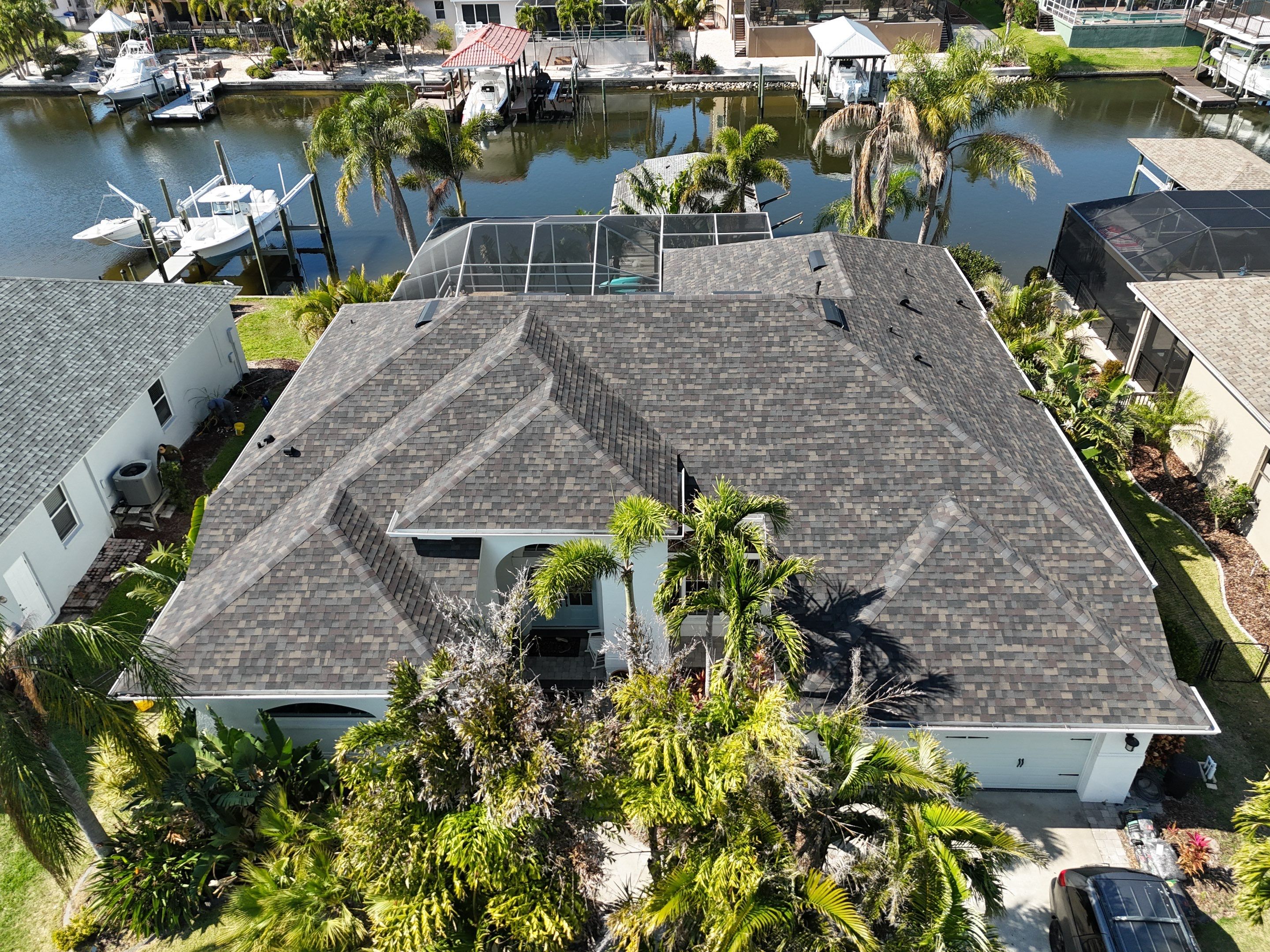 Roof replacement in Apollo Beach, FL. by Steadfast Roofing
