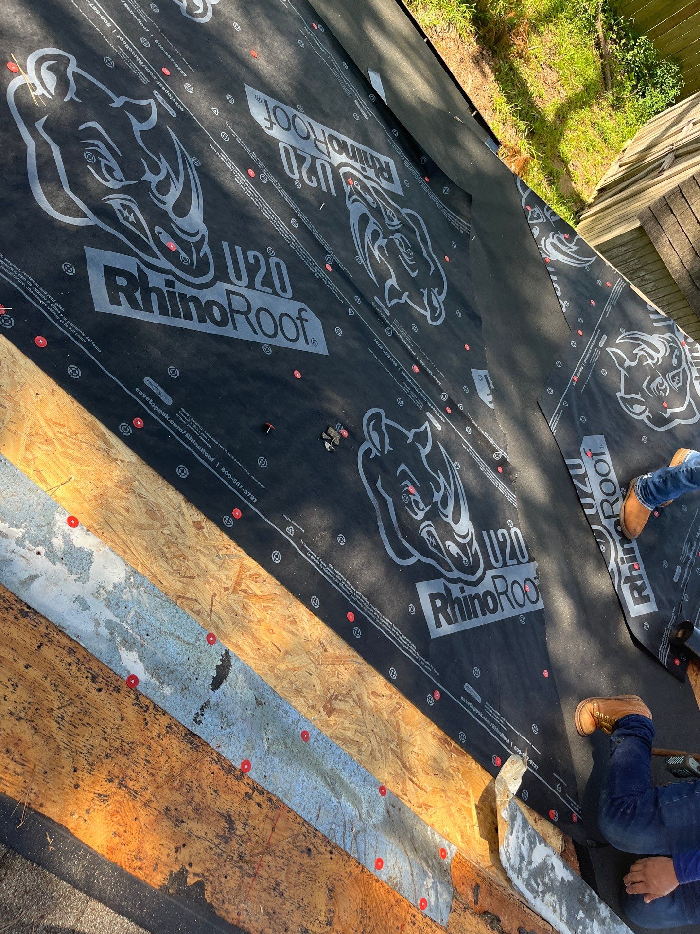 Residential Roofing Installation using Owen's Corning Duration (Lifetime) Shingles by Roof Repair Company