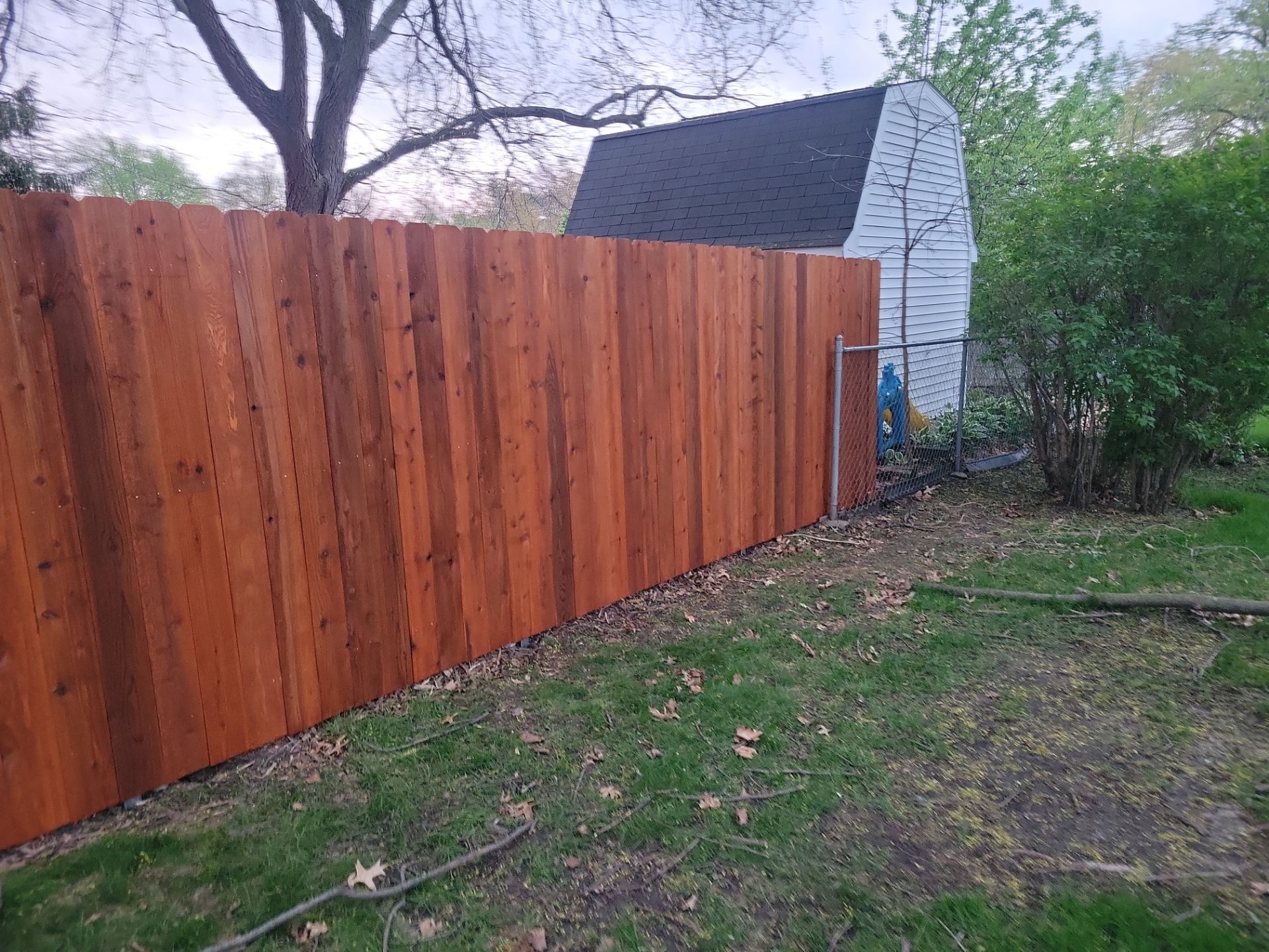 Project in Cedar Falls by Perfect Picket Fence and Stain