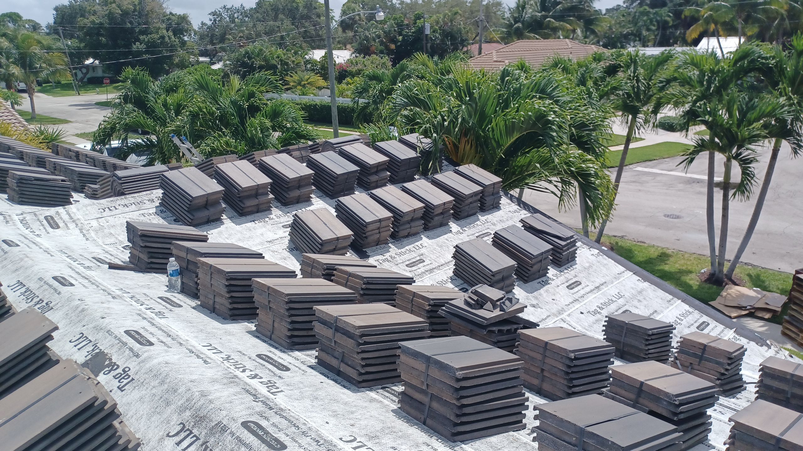 Residential Roofing Installation using Eagle Roofing Tile by BLUES BROTHERS ROOFING