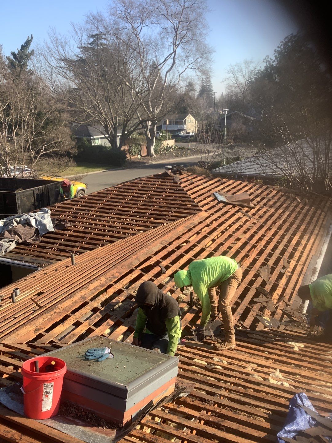 Residential Roofing Installation using Owens Corning Roofing Shingles by Byers Enterprises 