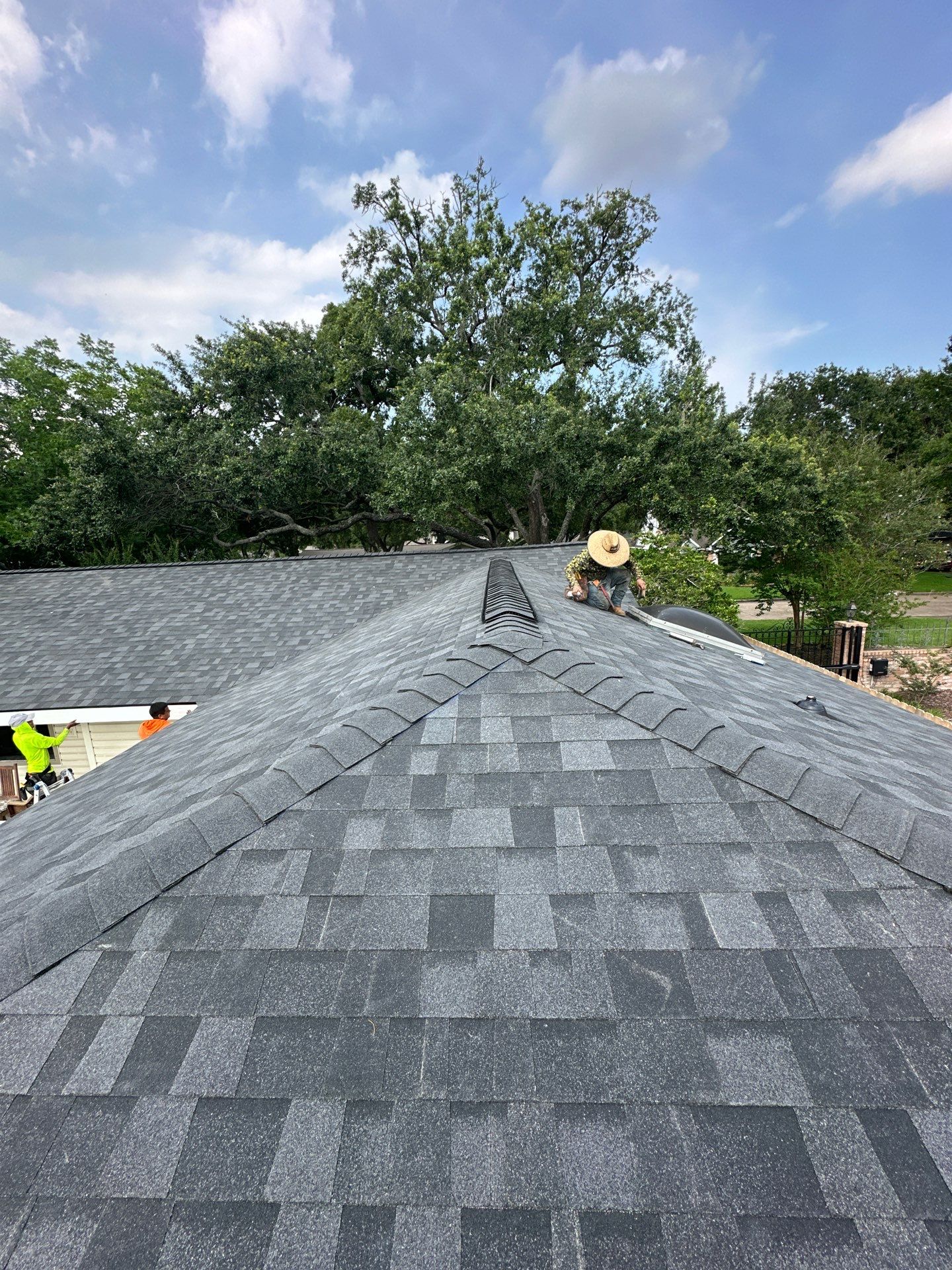 Project in Houston by Motion Roofing