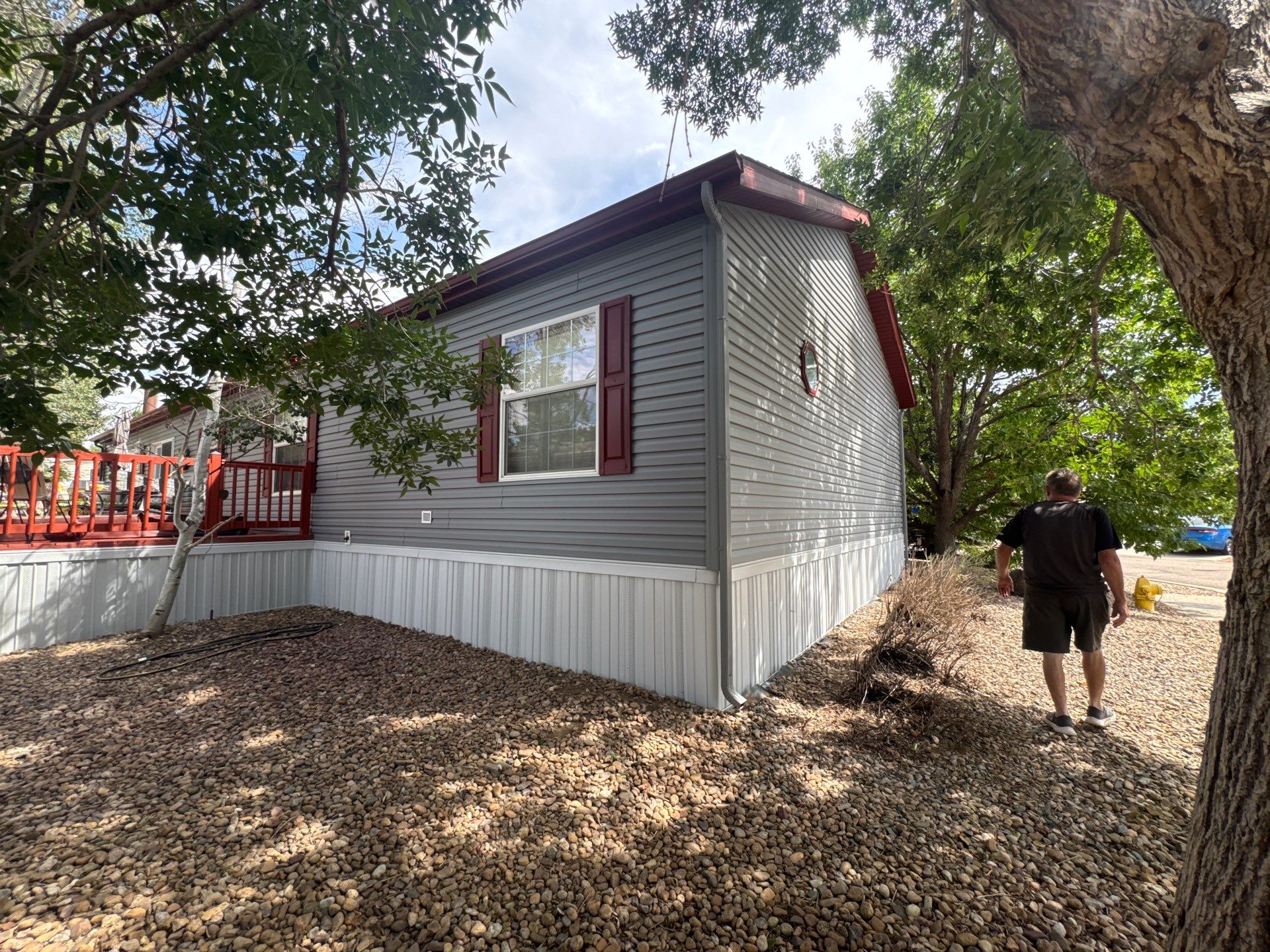 Project in Longmont by Ideal Siding Boulder