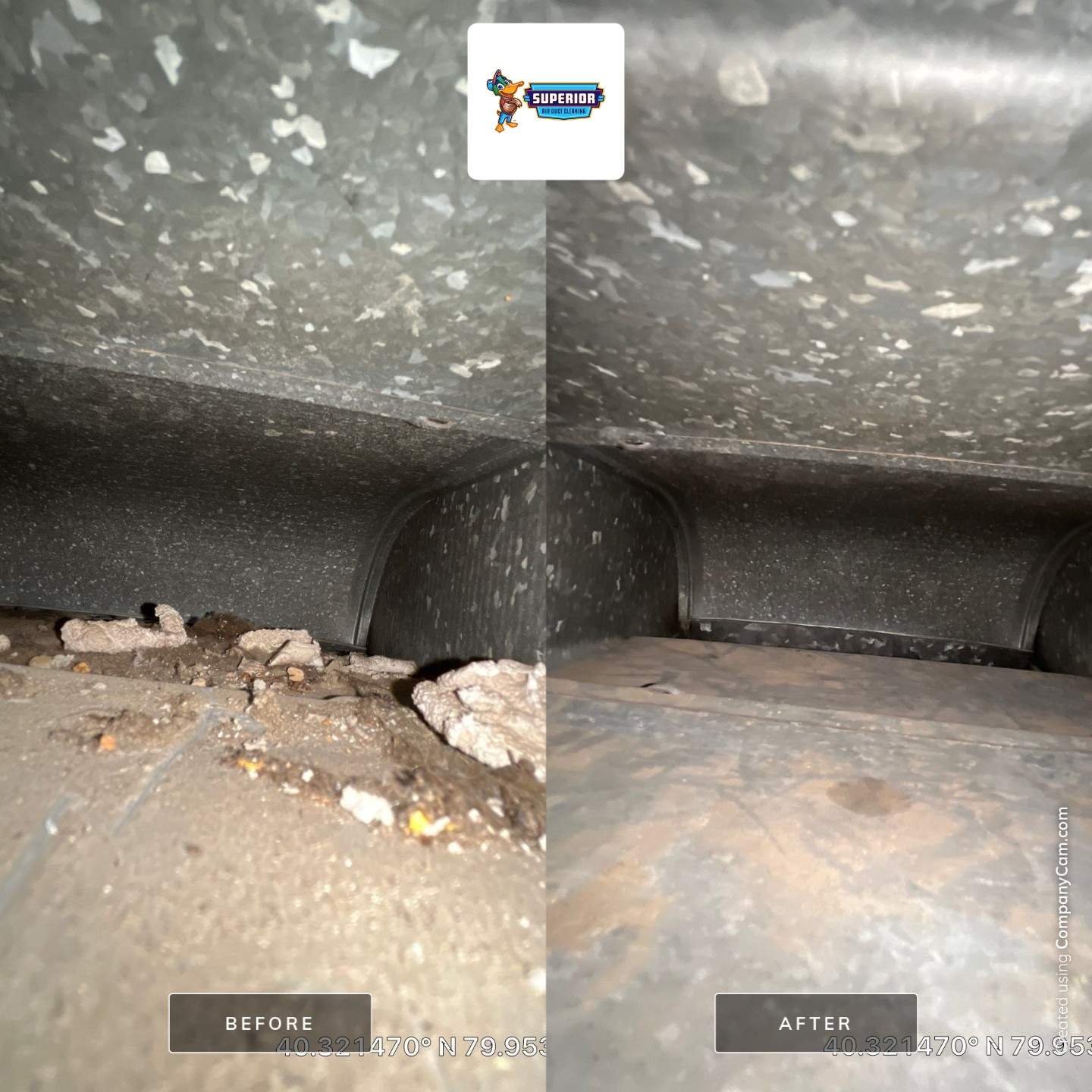 Air Duct Cleaning With a Vacuum Truck in Pittsburgh, PA by Superior Air Duct Cleaning