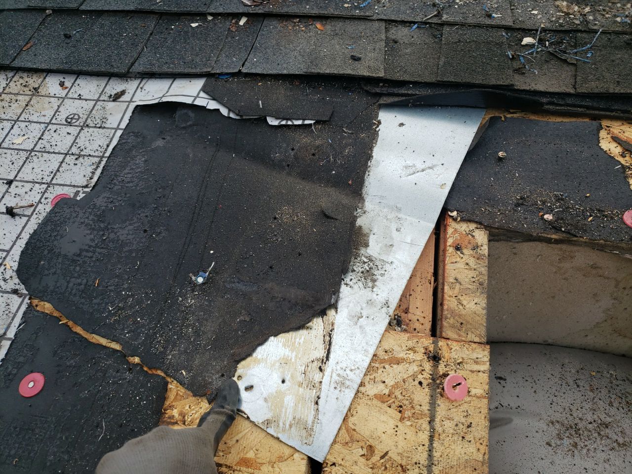 Swamp Cooler Removal using Shingle Repair by The Roof Doctor