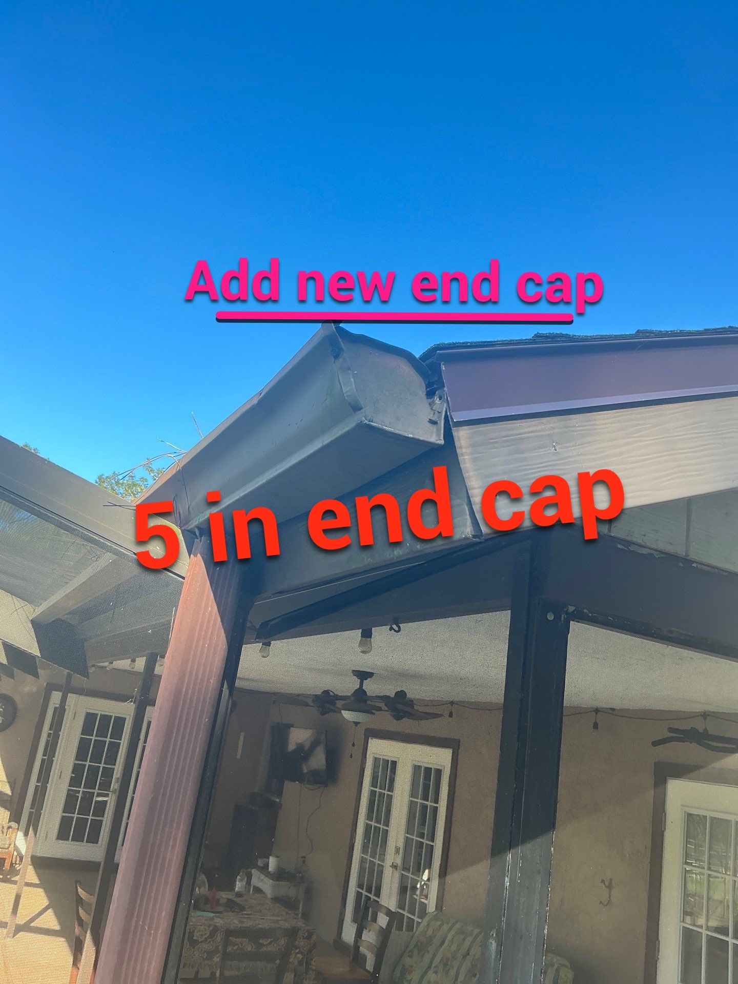Brown Seamless Gutters for Beach Cottages in Sarasota FL by Gutter Professors
