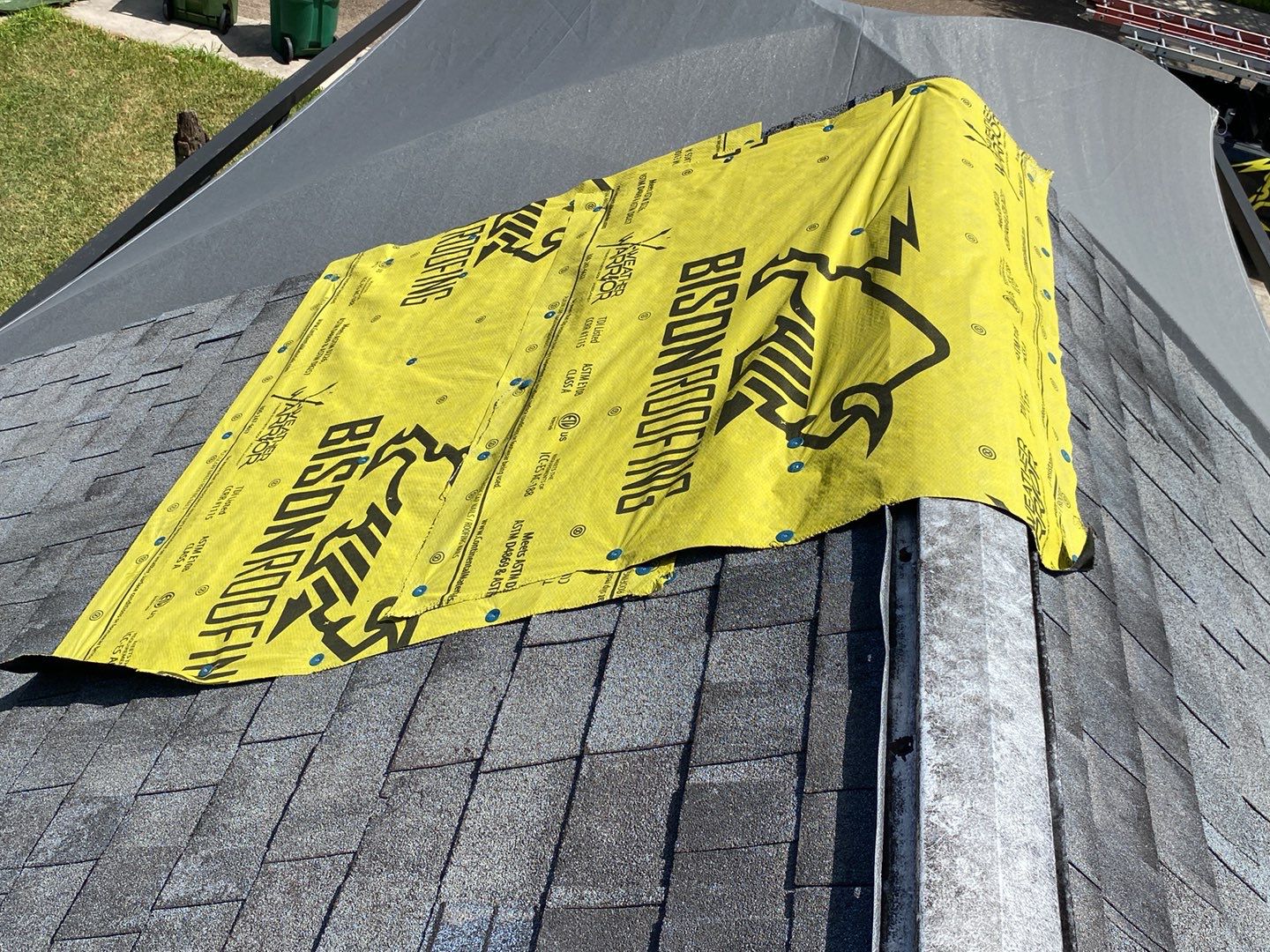 Alamo Roof Project by Bison Roofing  