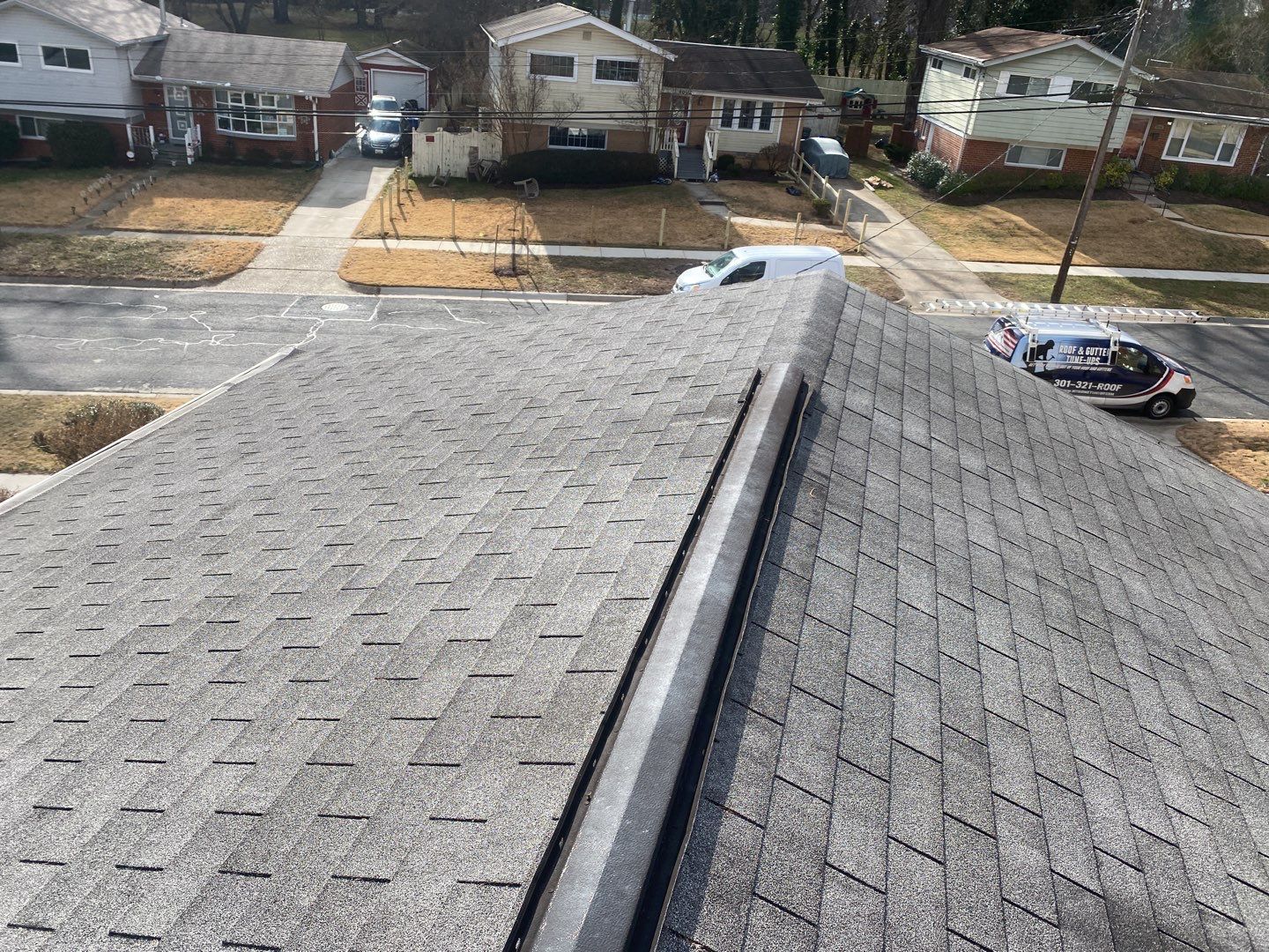 Roof Replacement using GAF Timberline HDZ by American Home Contractors