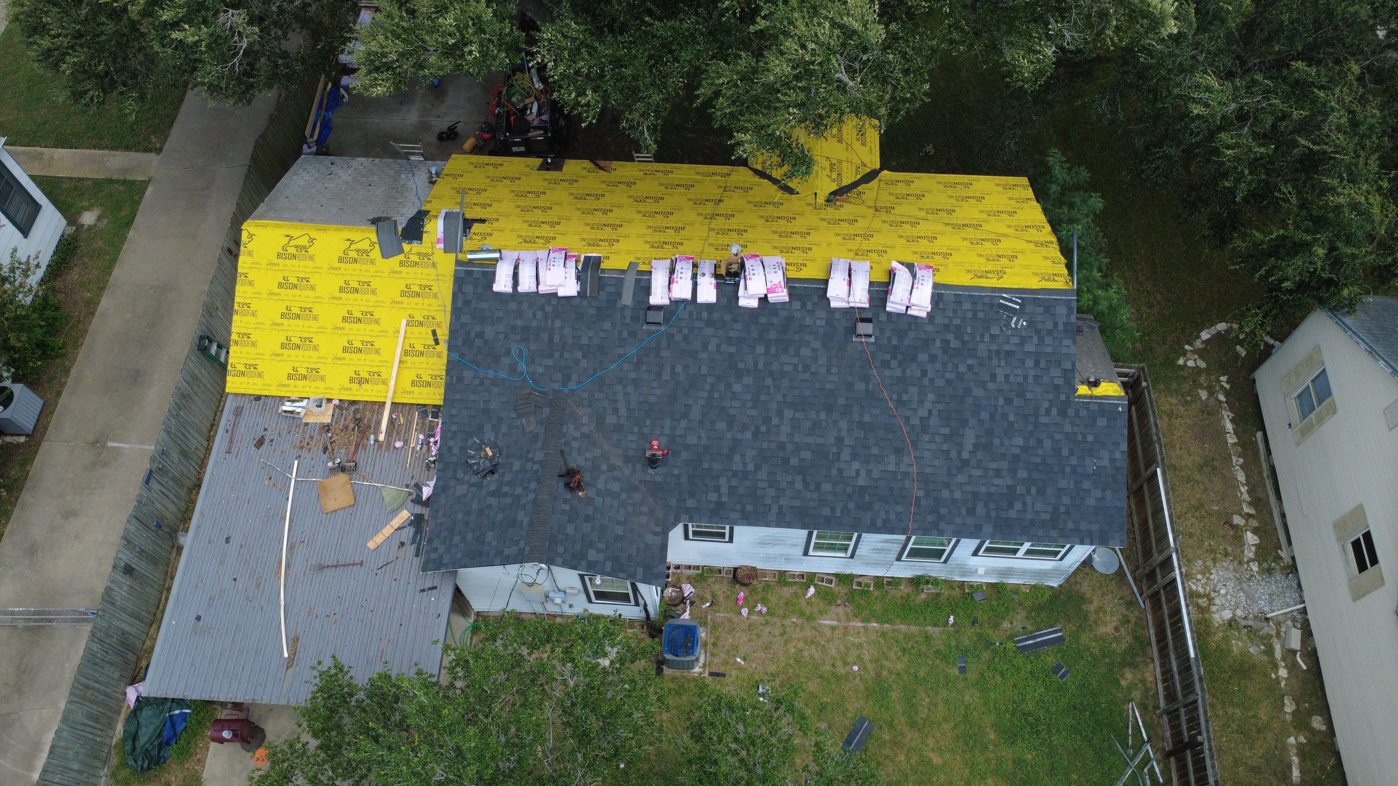 Kingsville Full Roof by Bison Roofing  