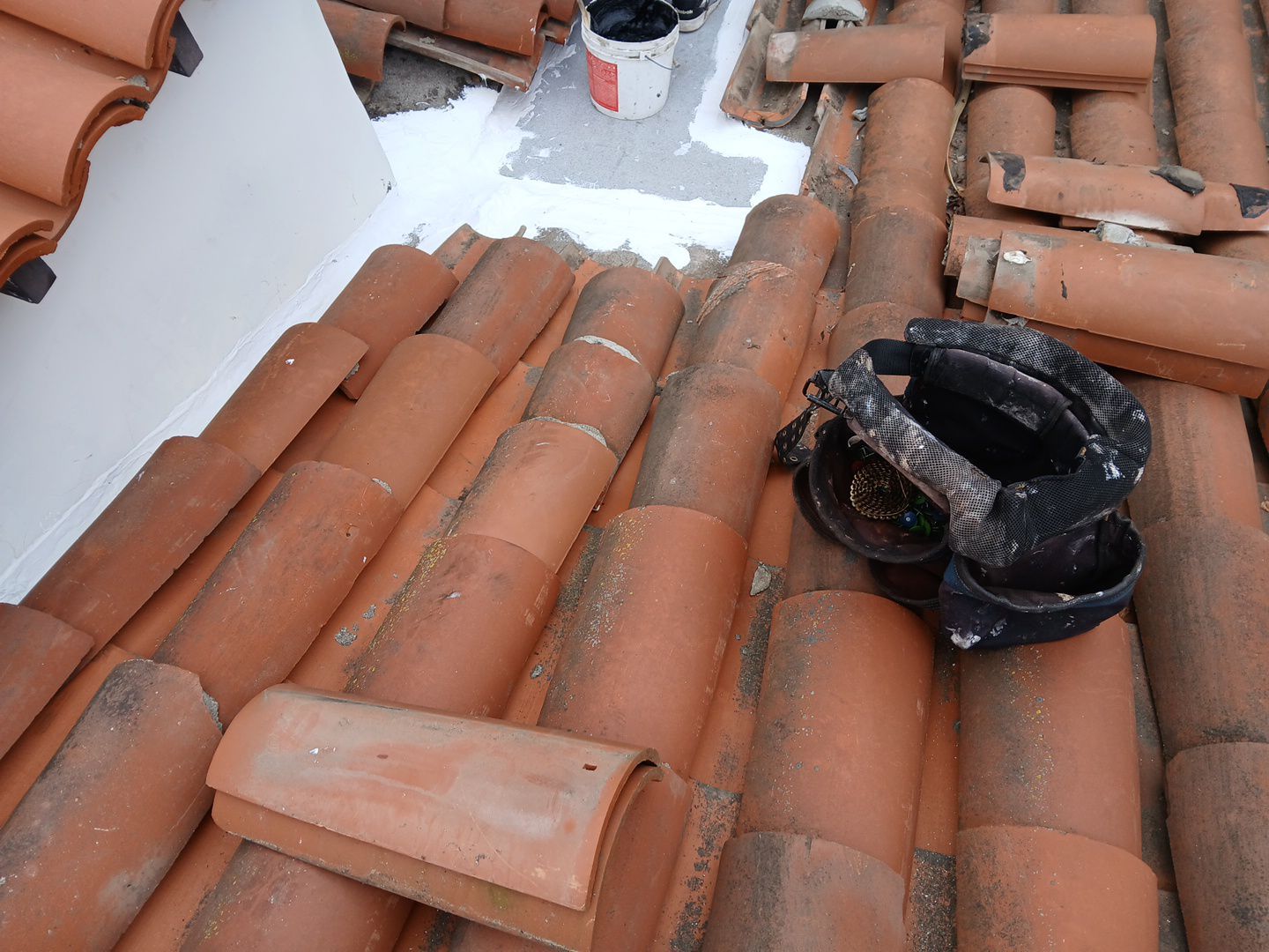 Tile Reset & Silicone Coating using American Standard Coatings Silicone-S by Hull Brothers Roofing