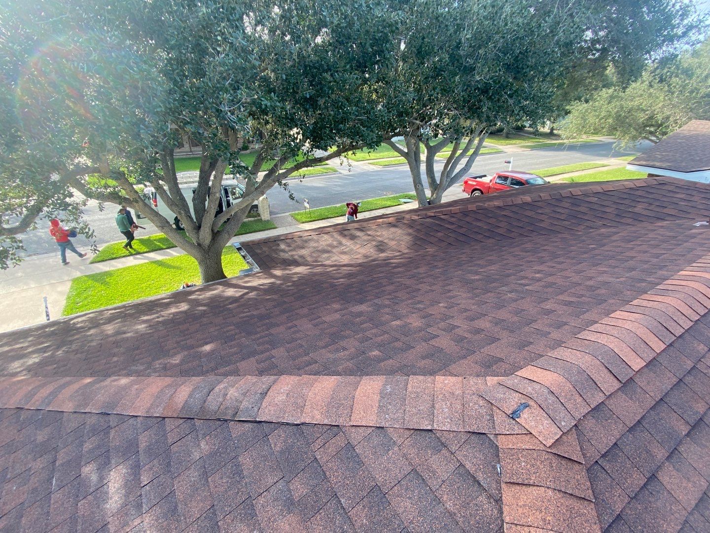 Residential Roofing Installation using GAF Natural Shadow by Lighthouse Roofing