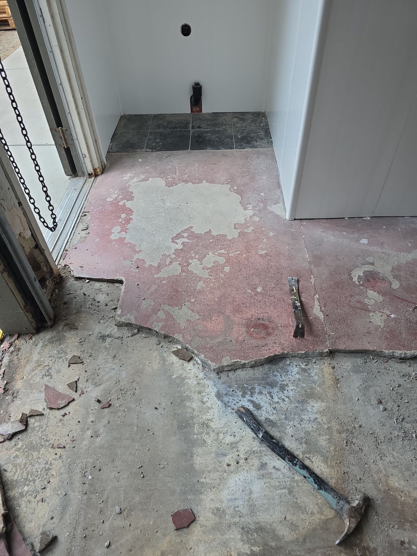 Industrial Red Quartz Polyurea Floor Installation for Atascadero Brewery by MGP Coatings