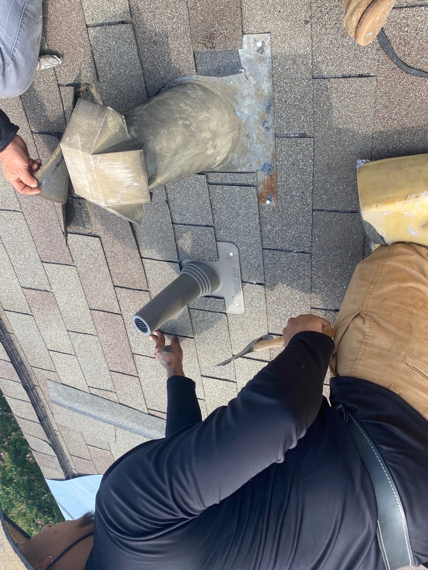 Hail Damage using Owen's Corning Duration (Lifetime) Shingles by Roof Repair Services LLC
