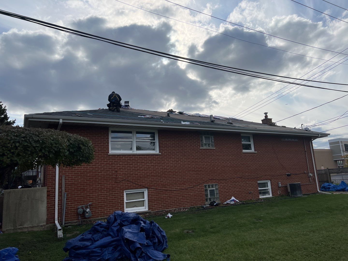 Residential Roofing Installation using GAF Timberline HDZ by Pro Home Services Inc