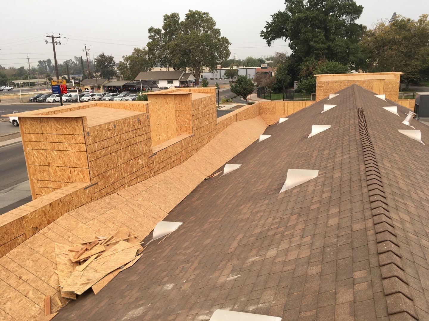 Spray foam and coatings using Conklin Benchmark/PUMA XL coatings and spray foam by Straight Edge Roofing Inc